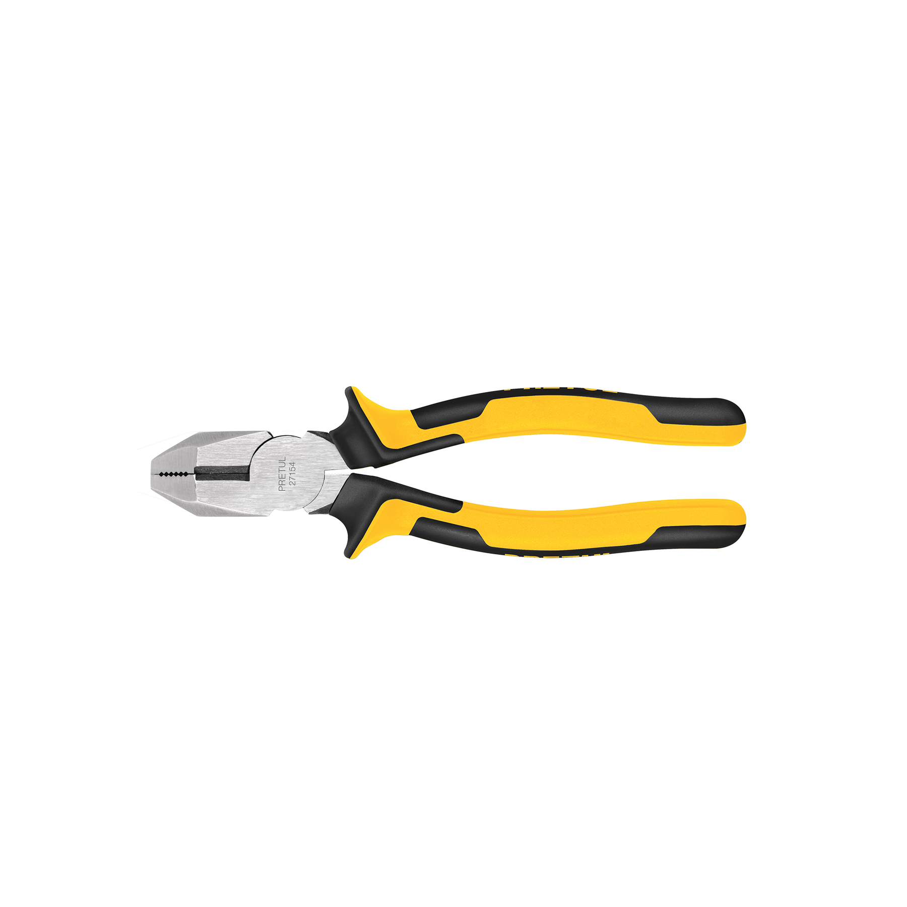PINZA P/ELECTRICISTA 8' CABEZA CUADRADA COMFORT GRIP, PRETUL