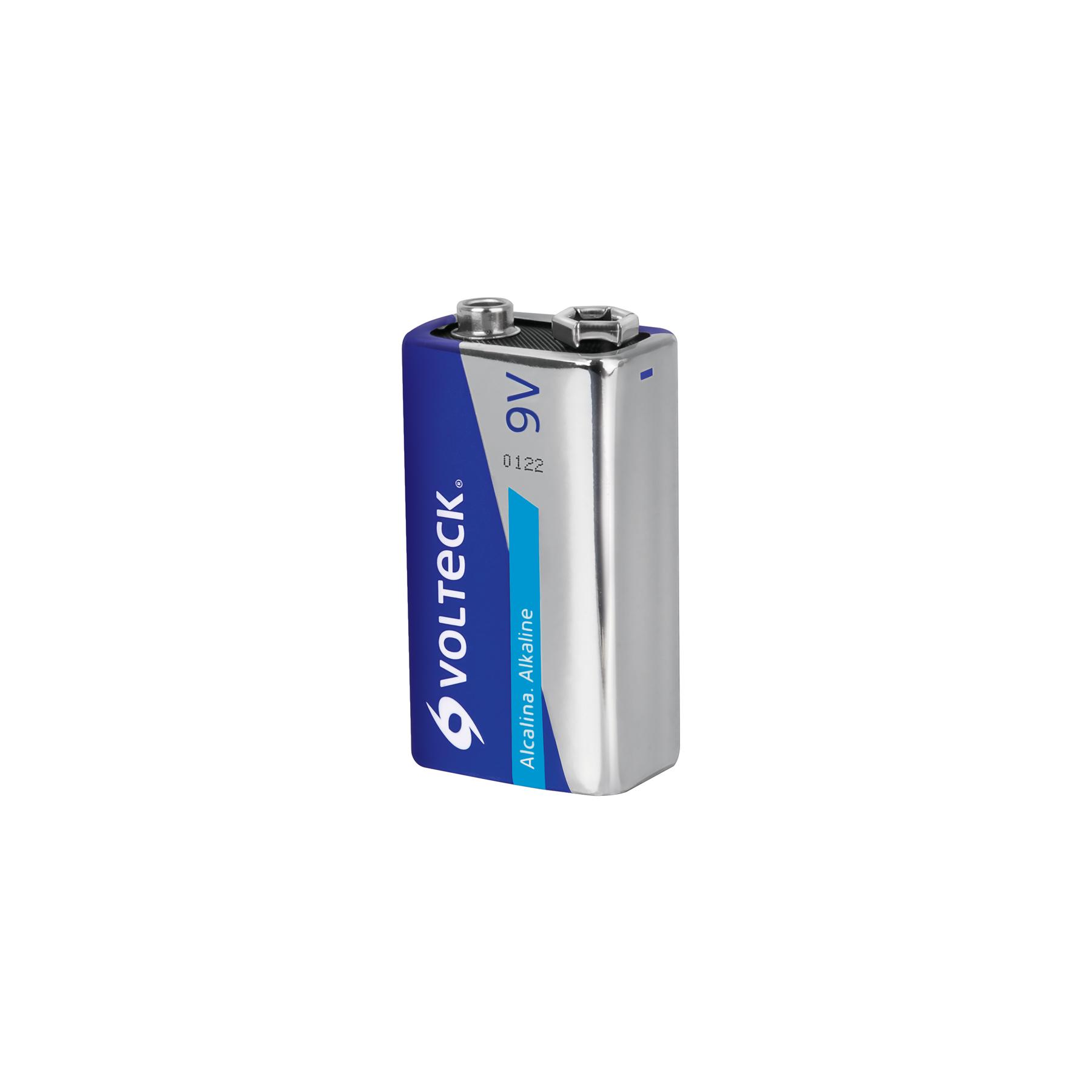 PILA ALCALINA 9V, BLISTER, VOLTECK