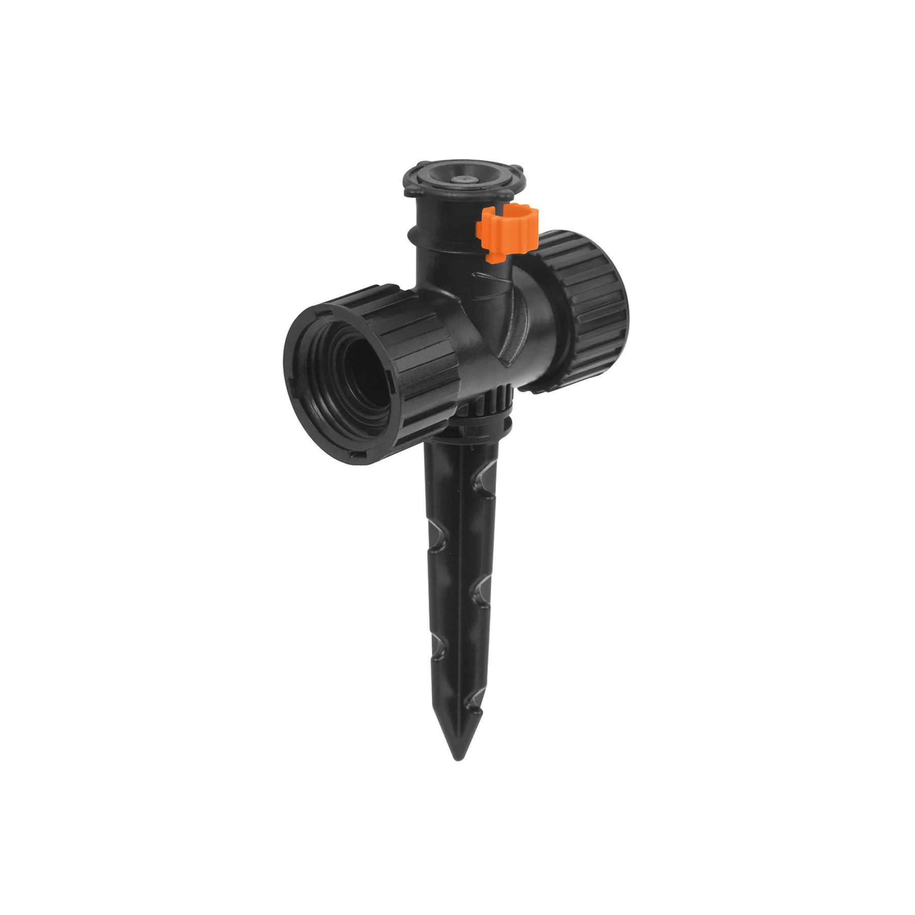 ASPERSOR MINI DE PLÁSTICO, IRRIGACIÓN 360°, TRUPER