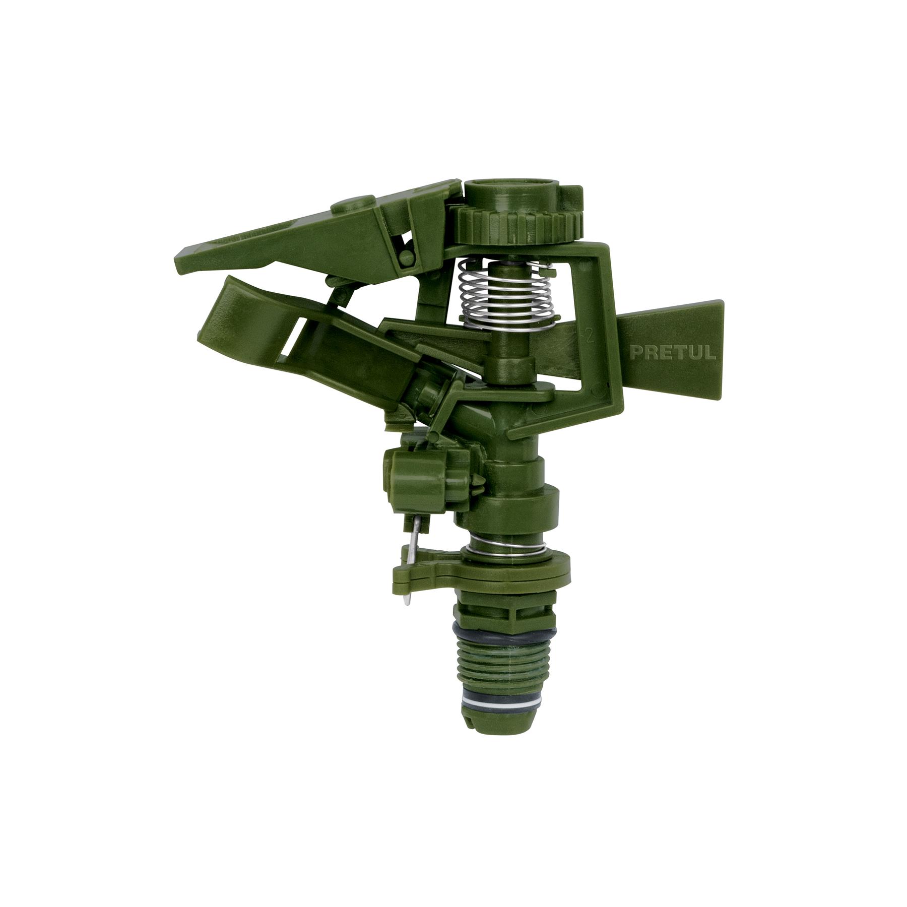 ASPERSOR VERDE, PLÁSTICO, PRETUL