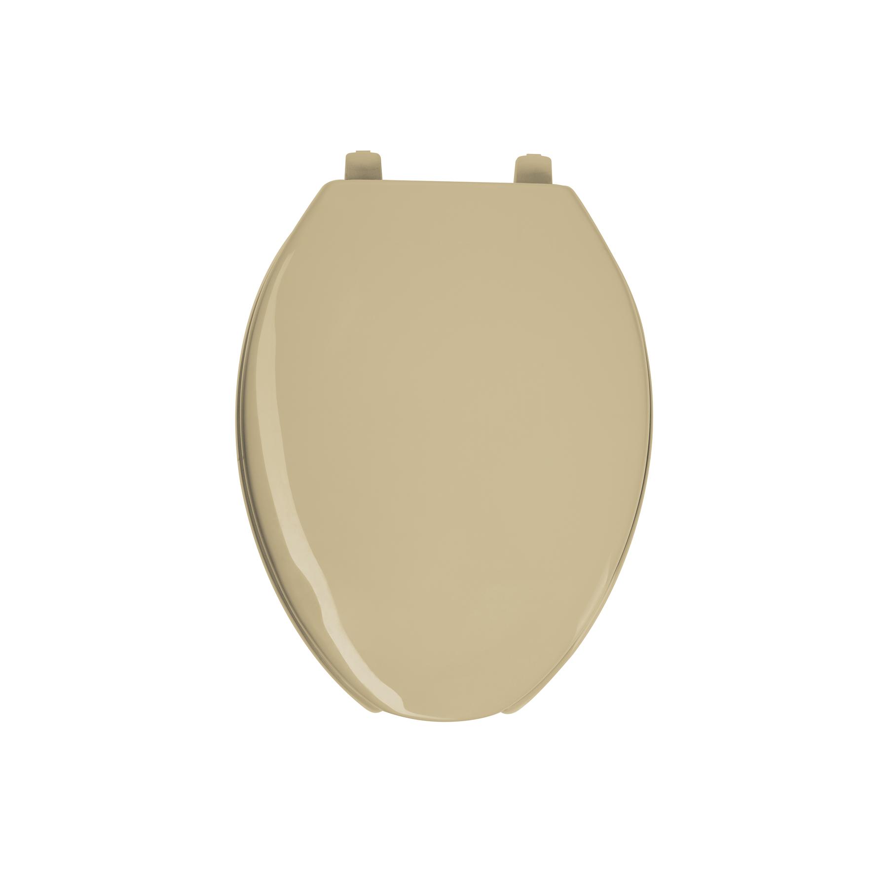 ASIENTO ALARGADO PARA WC, ABIERTO, BEIGE, FOSET