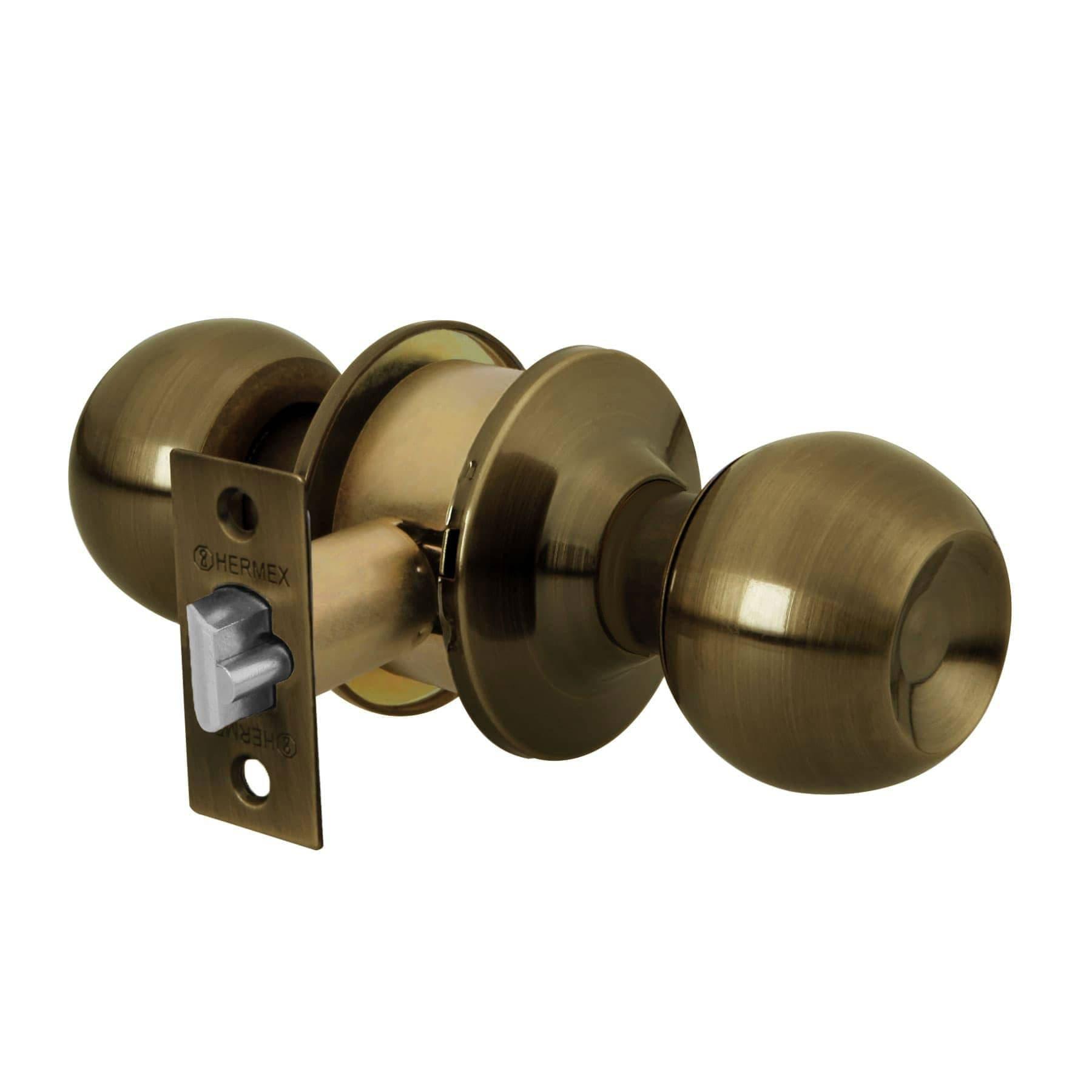 CERRADURA ESFERA CILÍNDRICO, ENTRADA, ANTIGUO, BLÍSTER, HB