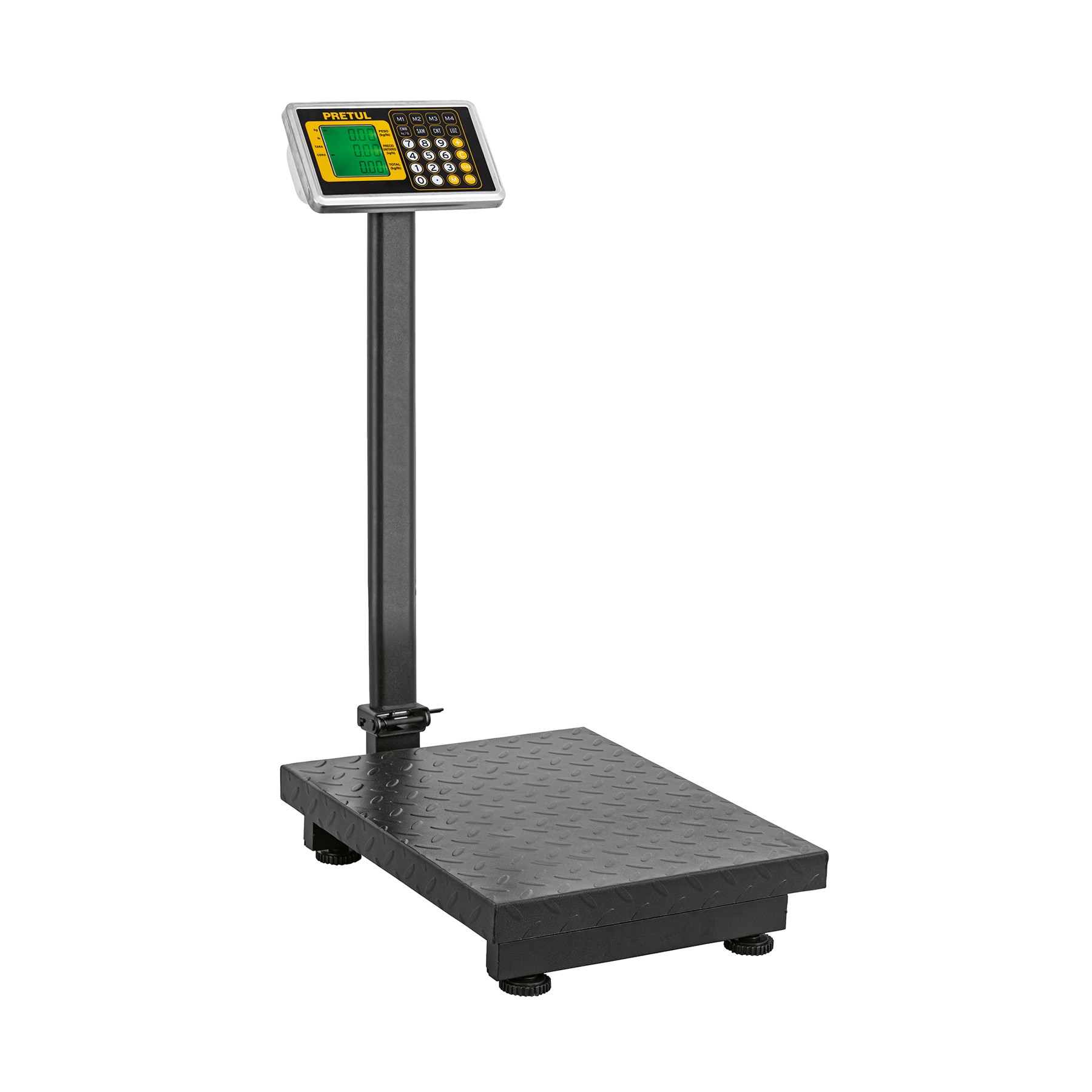 BÁSCULA ELECTRÓNICA DE PLATAFORMA PLEGABLE, 200 KG