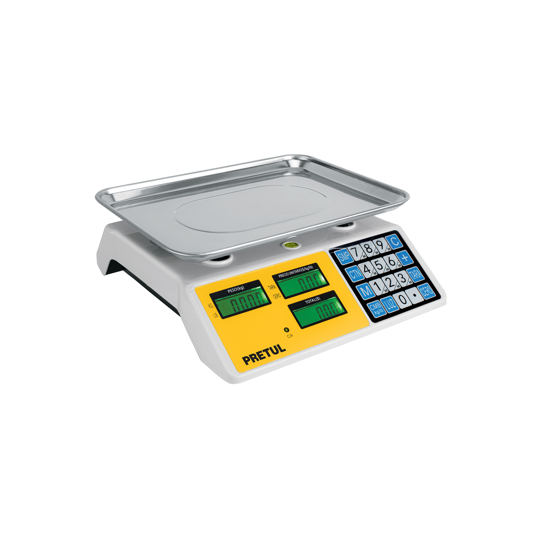 BÁSCULA ELCTRÓNICA MULTIFUNCIONES, 30KG, PRETUL