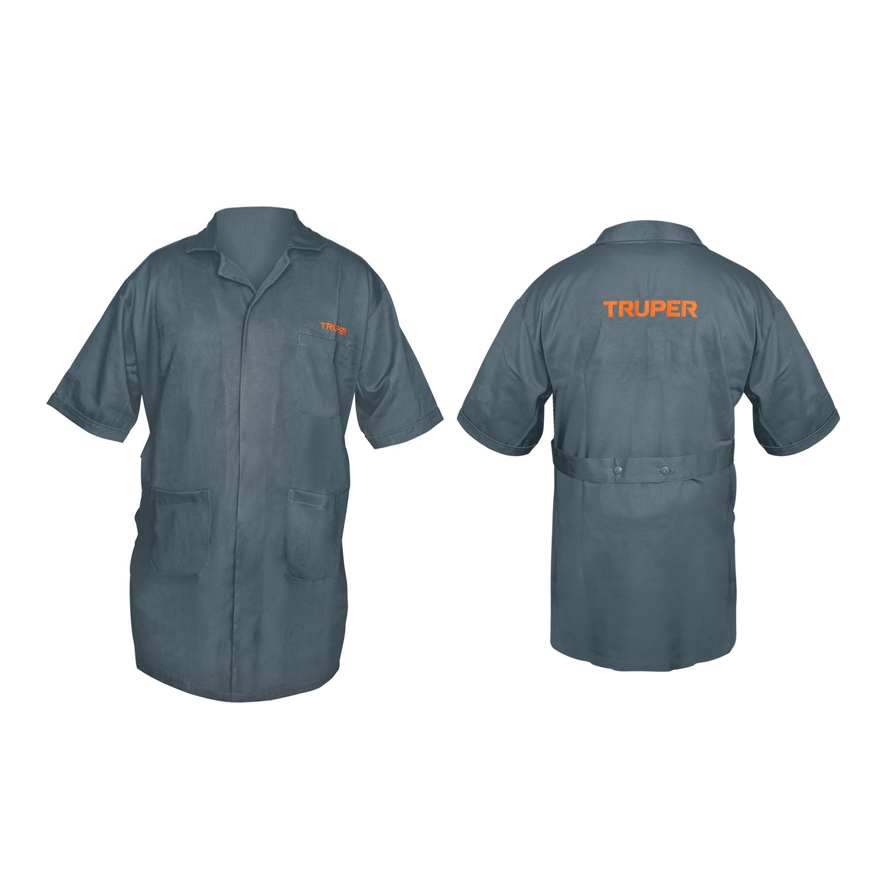 BATA BORDADA CON LOGO, TALLA 42, TRUPER