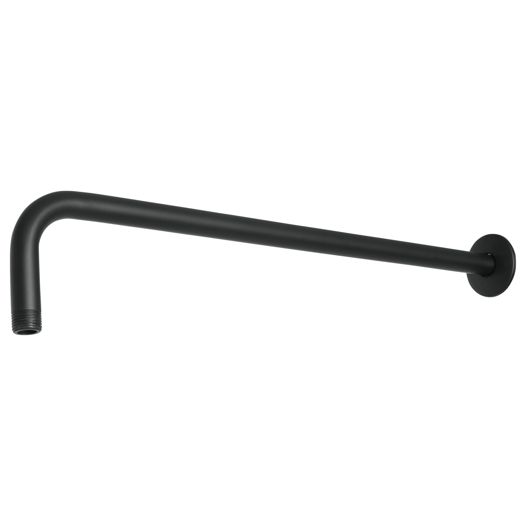 BRAZO PARA REGADERA, 50 CM, NEGRO MATE
