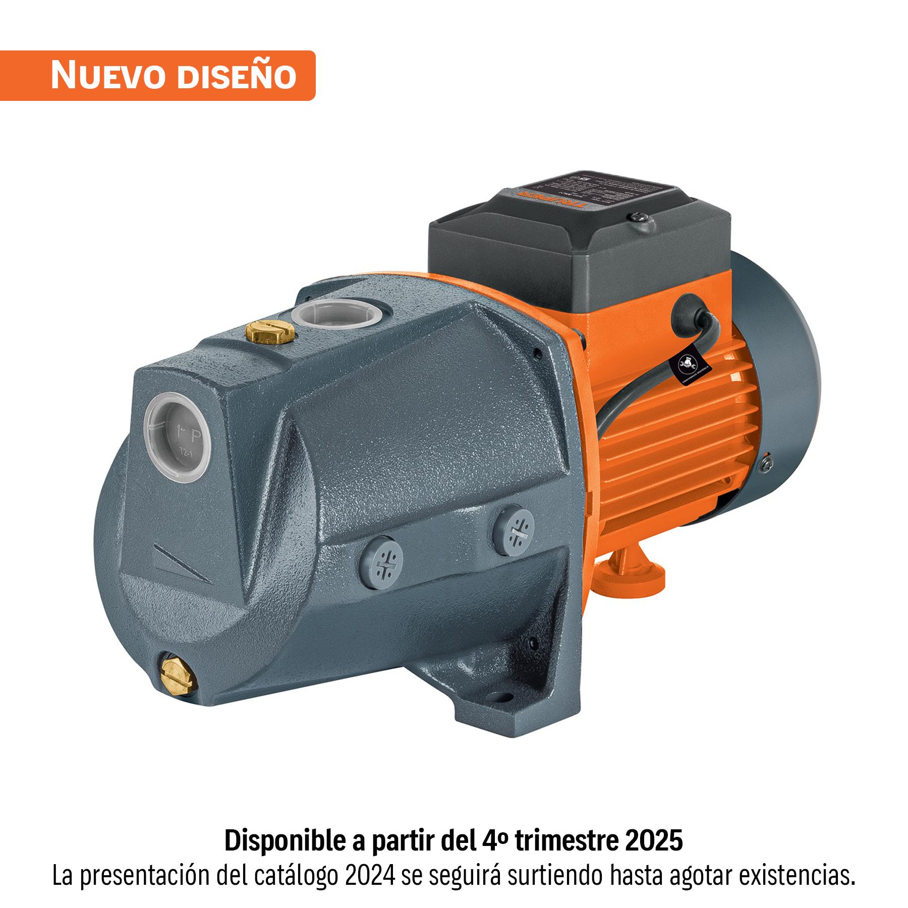BOMBA ELÉCTRICA PARA AGUA TIPO JET 1/2 HP, TRUPER