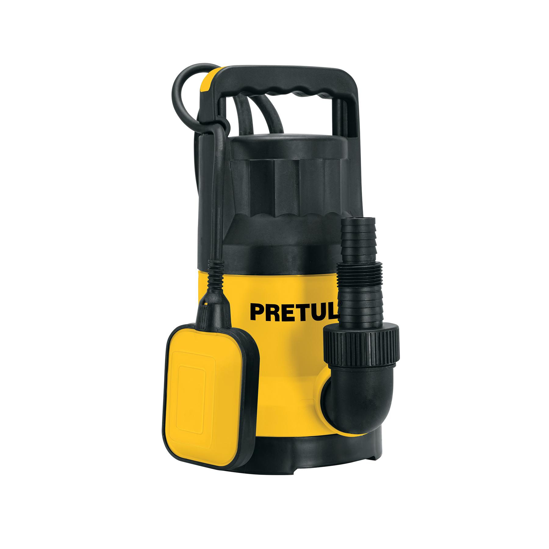 BOMBA SUMERGIBLE PARA AGUA LIMPIA 1 HP PRETUL