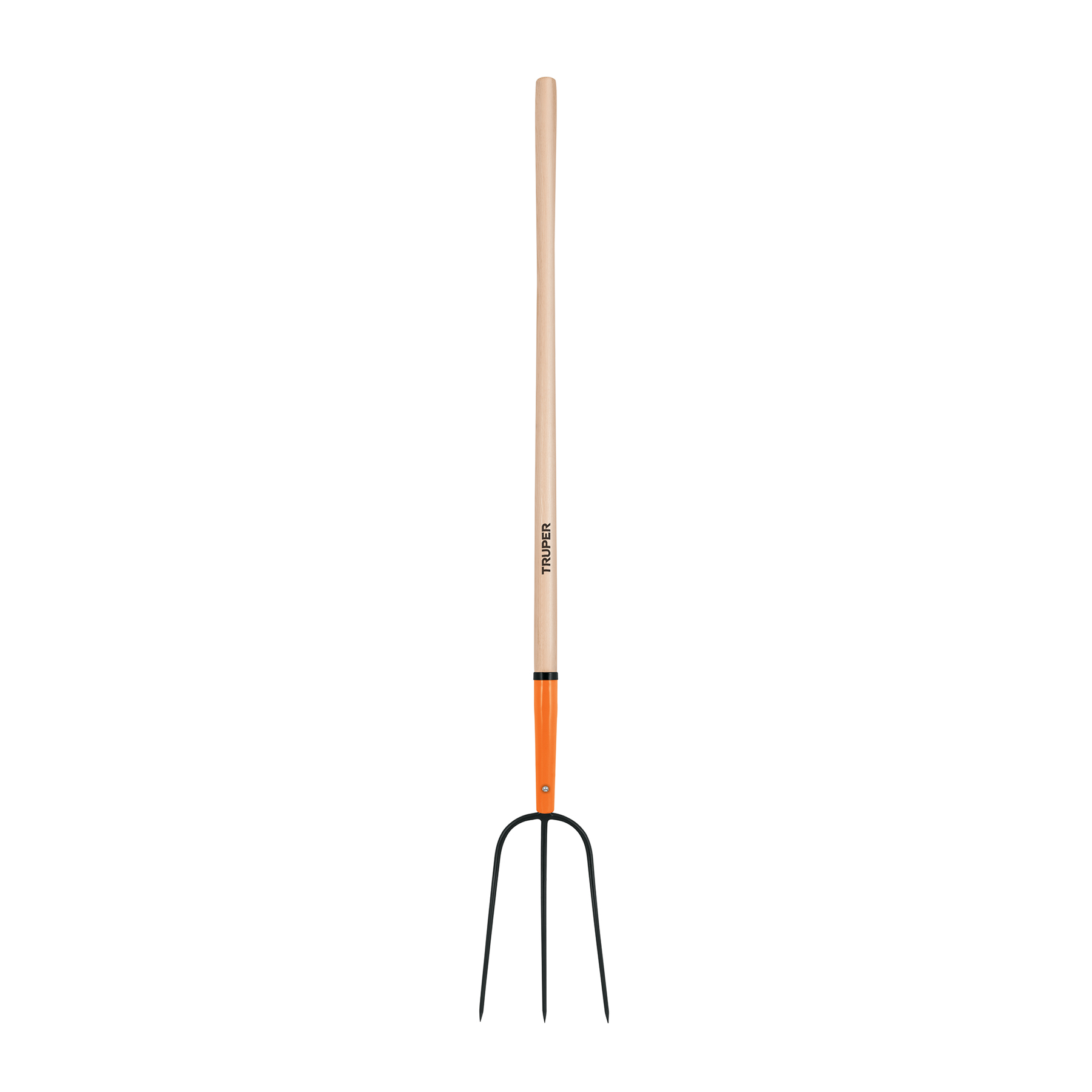 BIELDO PARA PAJA, 3 DIENTES, MANGO 48', TRUPER