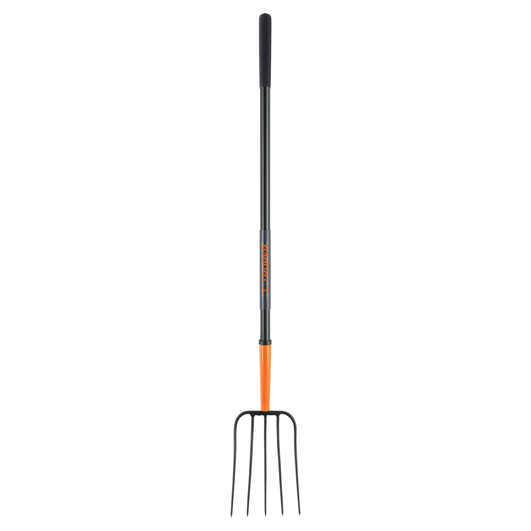 BIELDO PARA PAJA, 5 DIENTES, MANGO DE ACERO 48', TRUPER