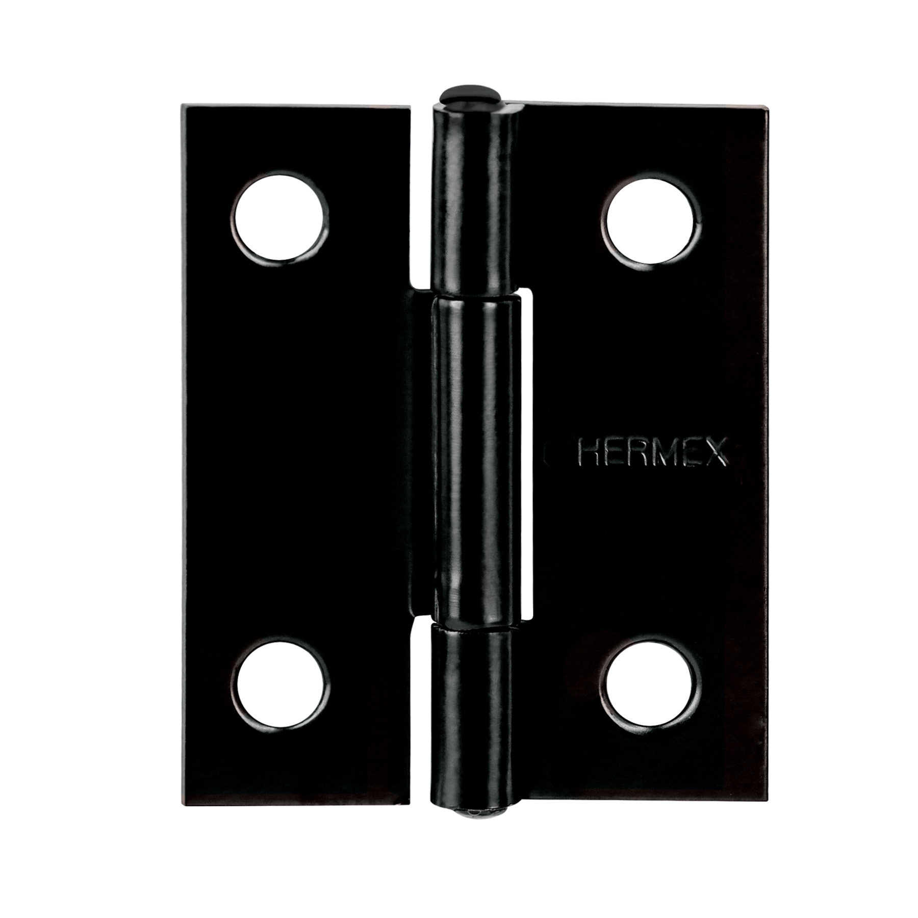 "BISAGRA RECTANGULAR DE ACERO 1-1/2"", ACABADO NEGRO"