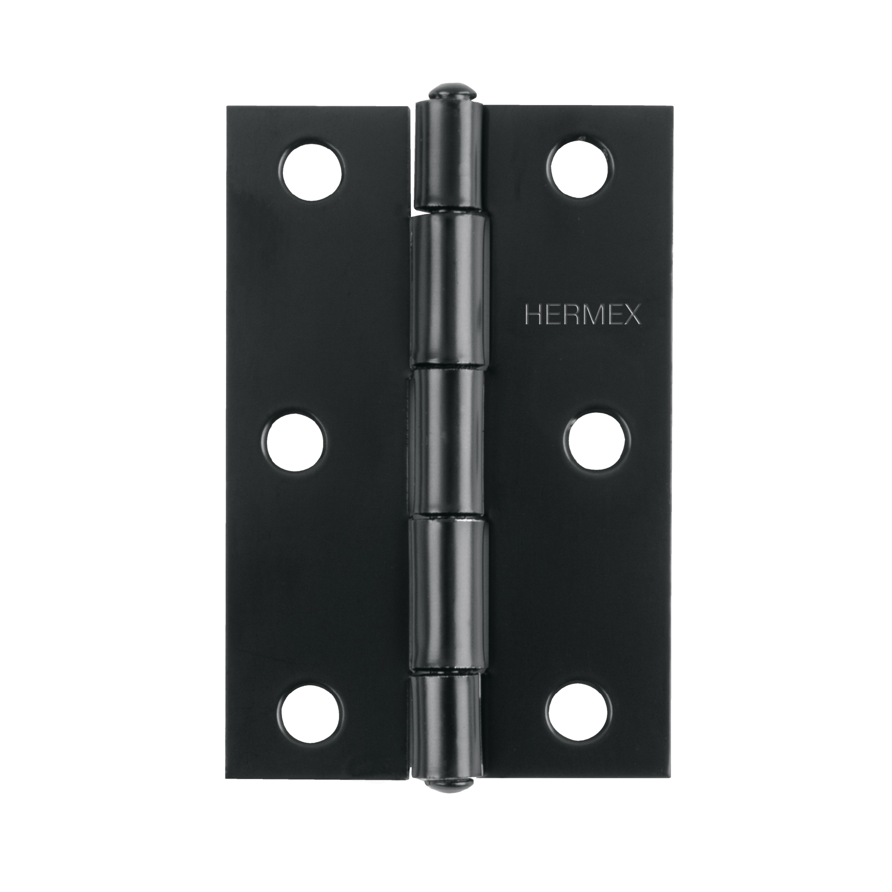 "BISAGRA RECTANGULAR DE ACERO 2-1/2"" , ACABADO NEGRO"