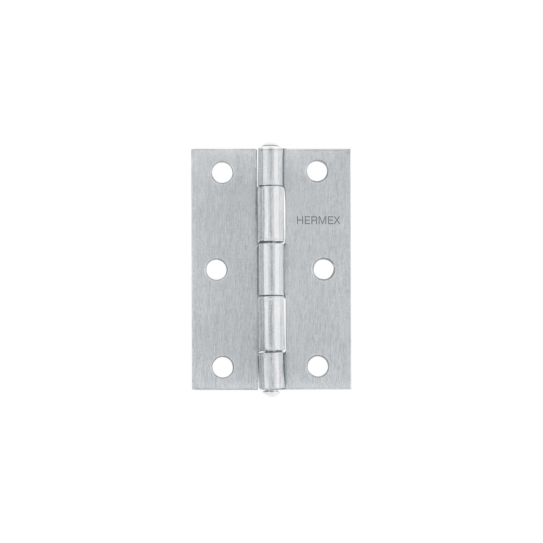 BISAGRA RECTANGULAR 3' ACERO PULIDO, HERMEX