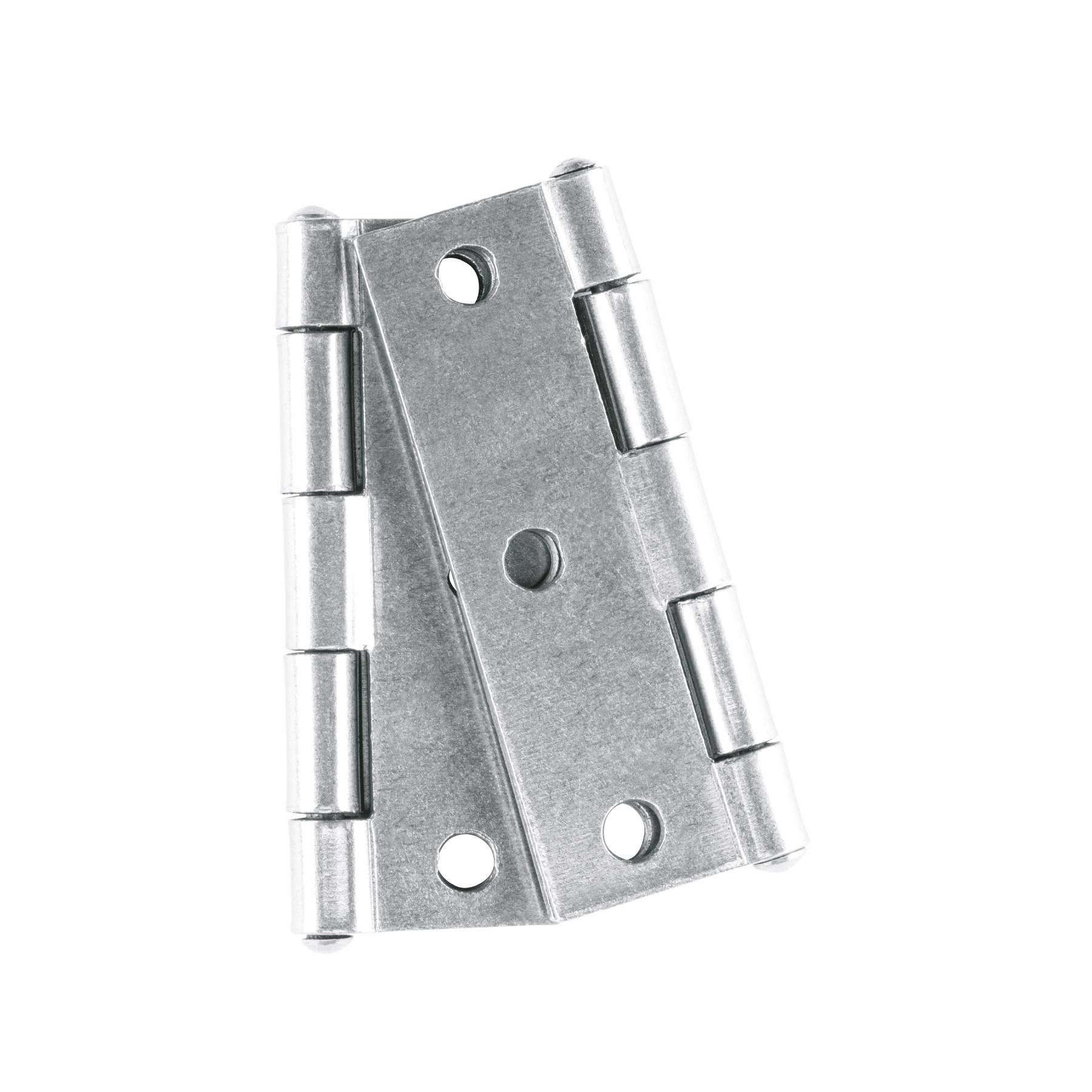 "PAR DE BISAGRAS RECTANGULARES DE ACERO 3"", PULIDO"