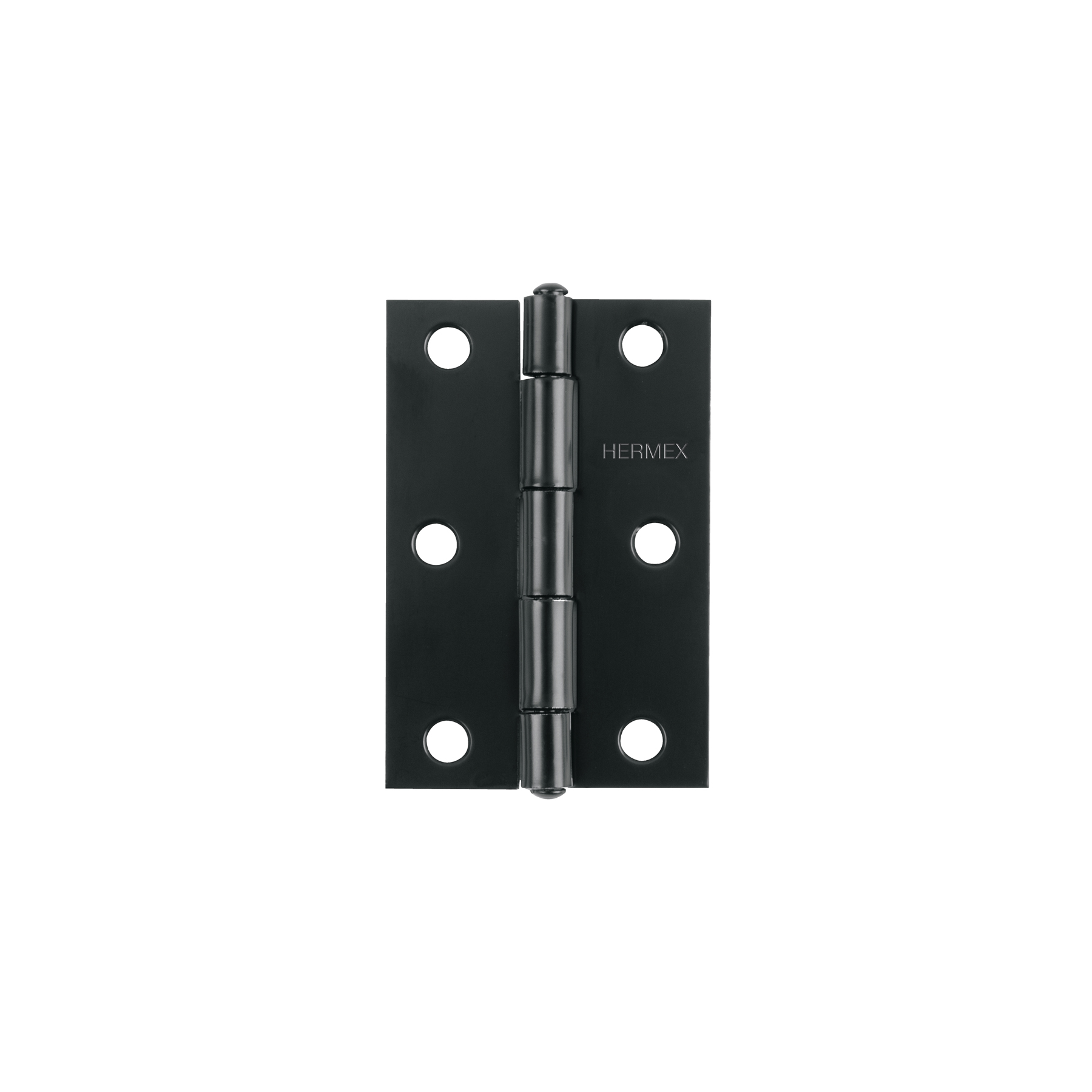 "BISAGRA RECTANGULAR DE ACERO 3"" , ACABADO NEGRO"