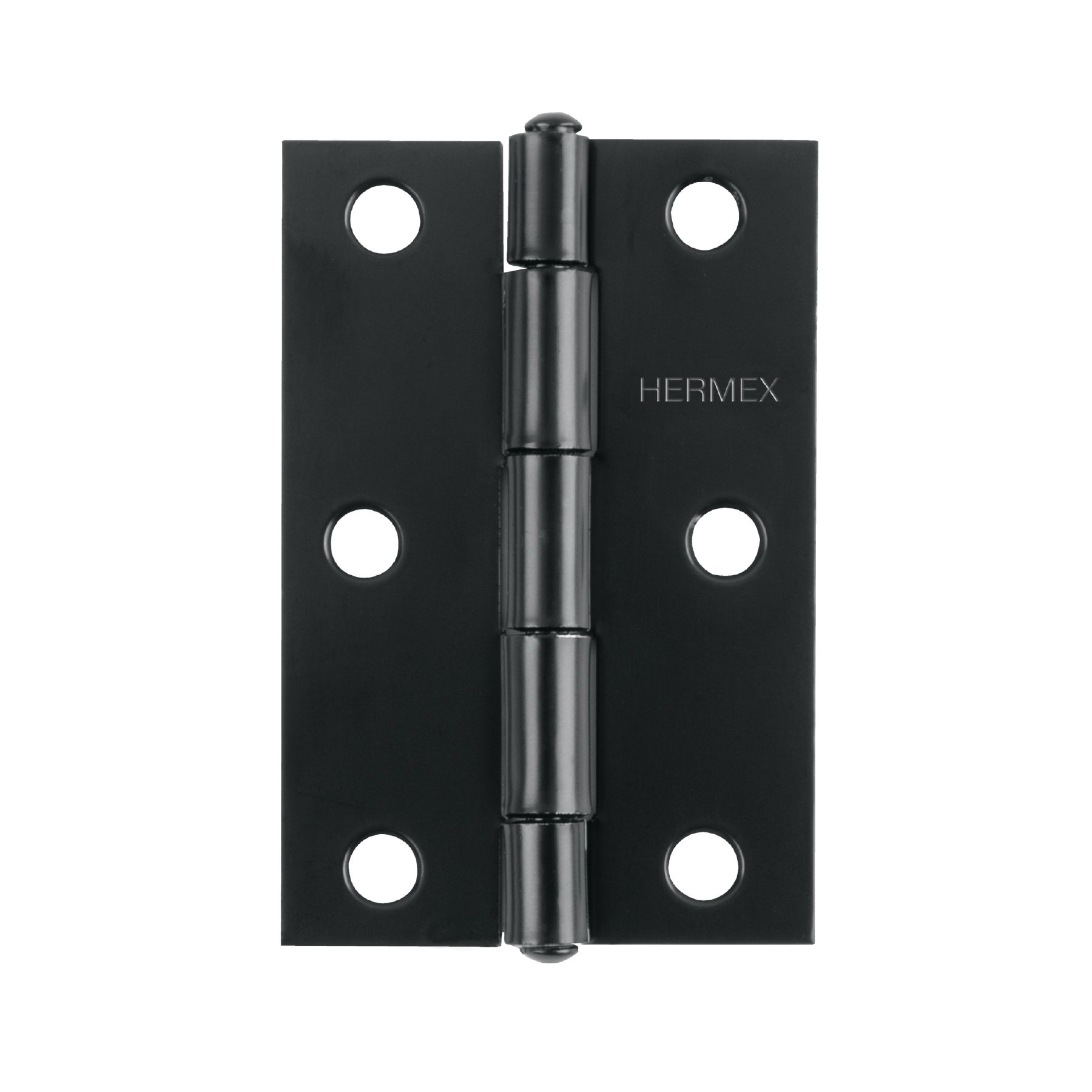 "BISAGRA RECTANGULAR DE ACERO 3-1/2"" , ACABADO NEGRO"