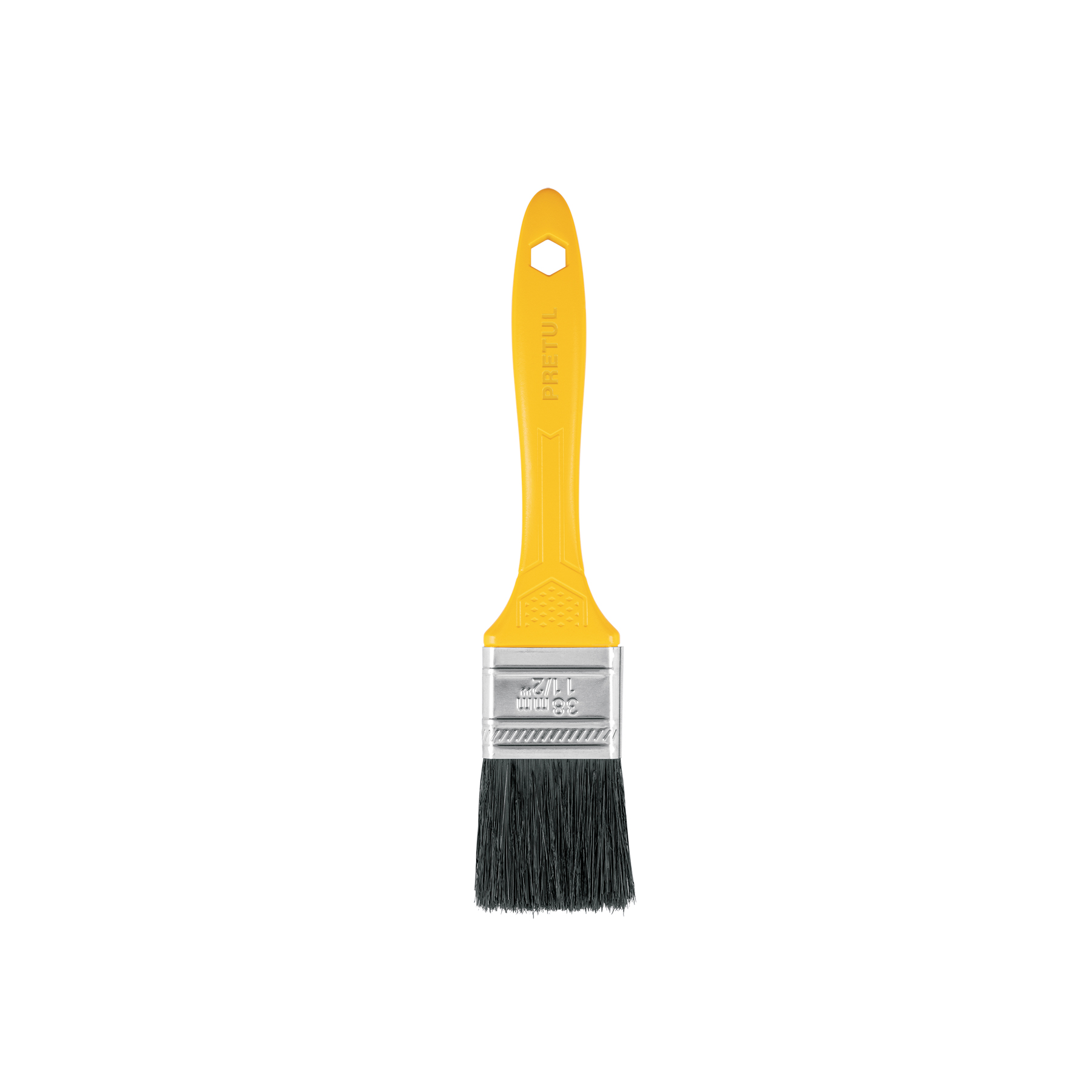 BROCHA USO GENERAL DE 1-1/2' CON MANGO DE PLÁSTICO, PRETUL