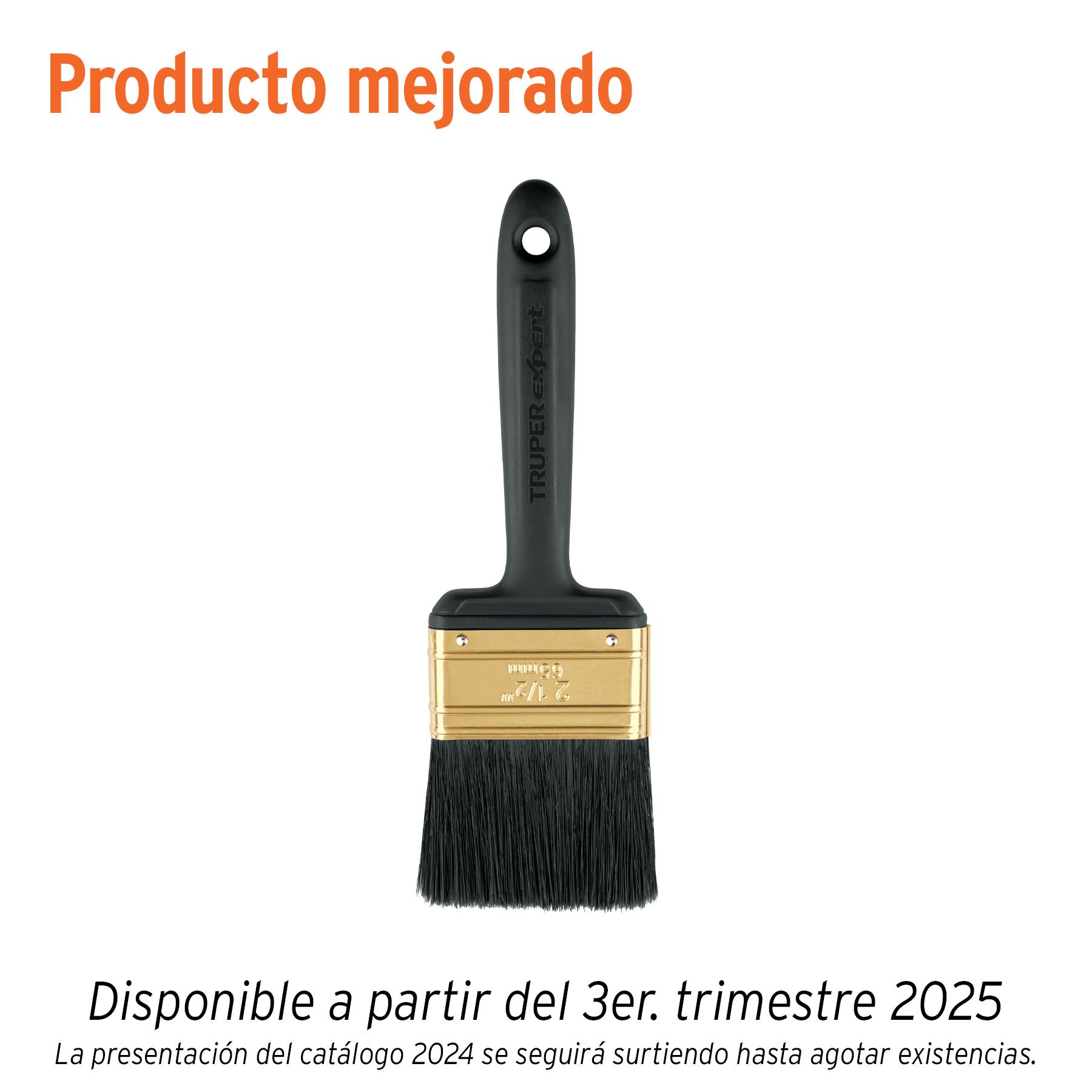 BROCHA PROFESIONAL DE 2-1/2' MANGO DE PLÁSTICO, EXPERT