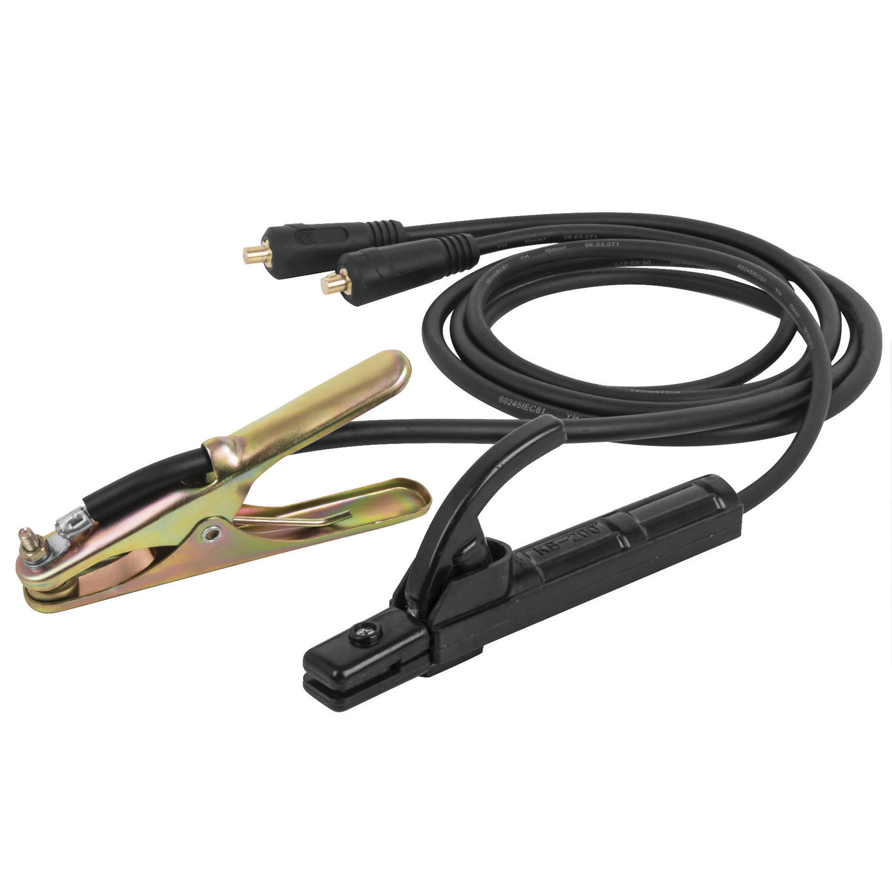 CABLE PARA SOLDADORA INVERSORA, CON PINZA DE TIERRA, 200 A