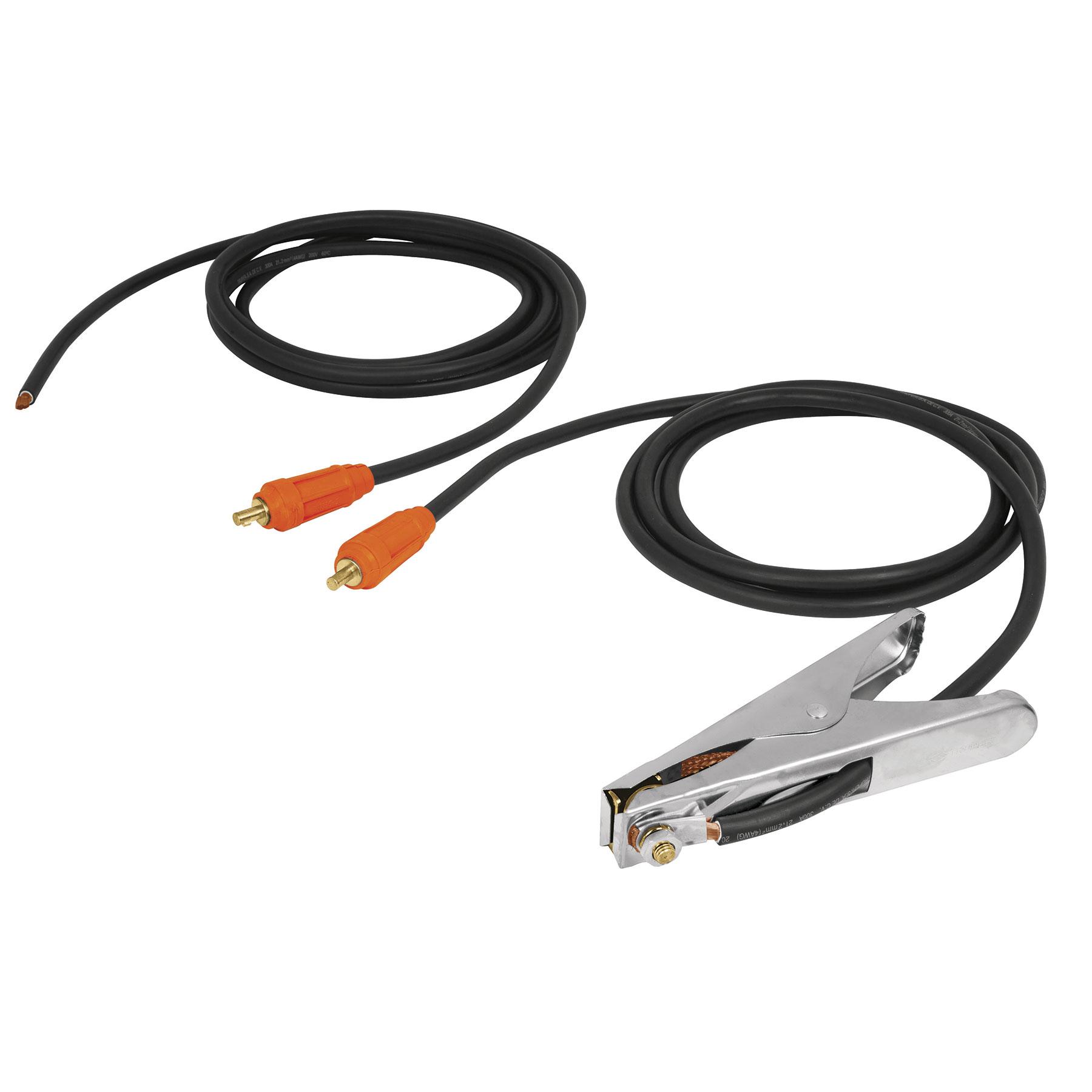 CABLE PARA SOLDADORA SOT-300/200, CON PINZA DE TIERRA