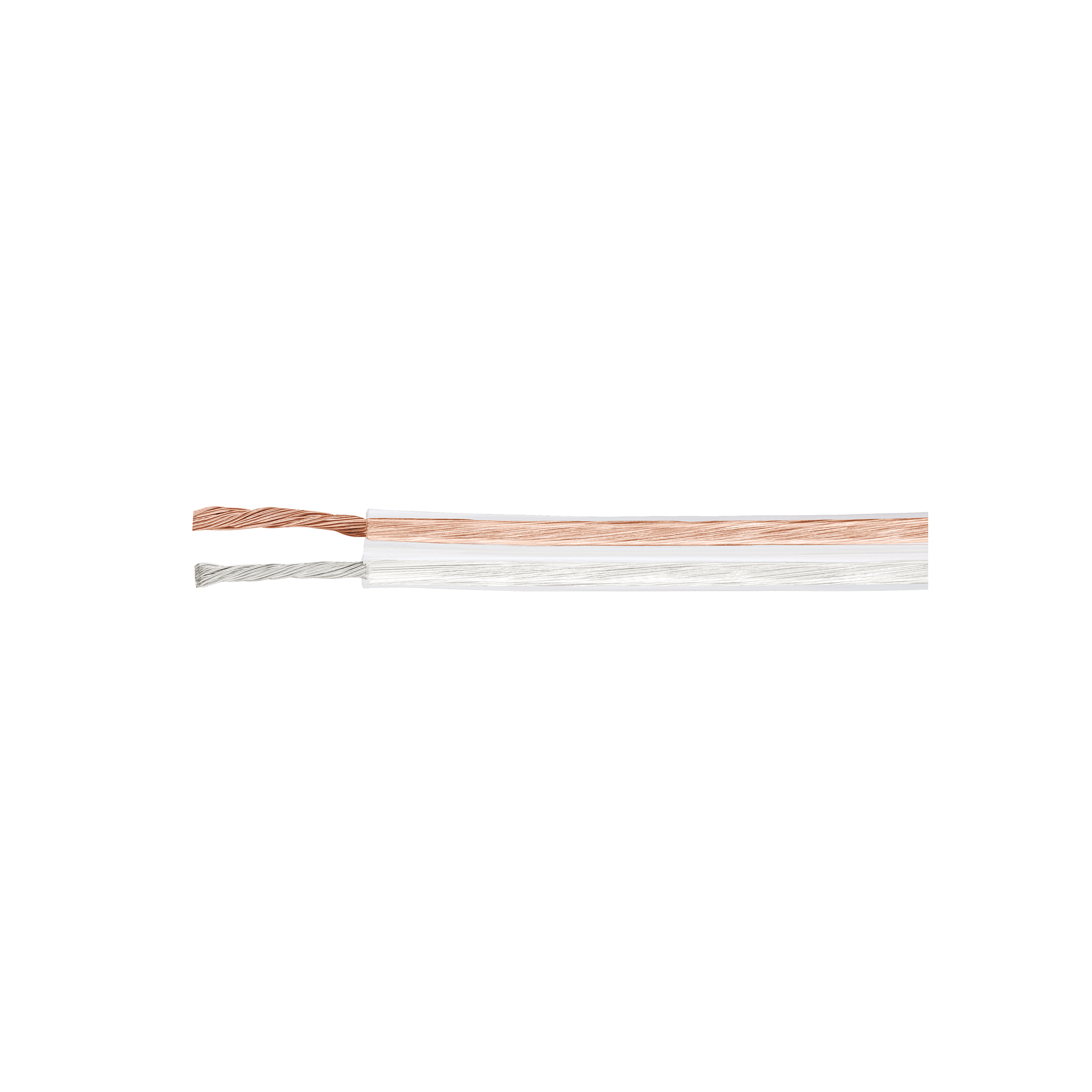 ROLLO DE 100 M CABLE POLARIZADO TRANSPARENTE P/BOCINA 18 AWG