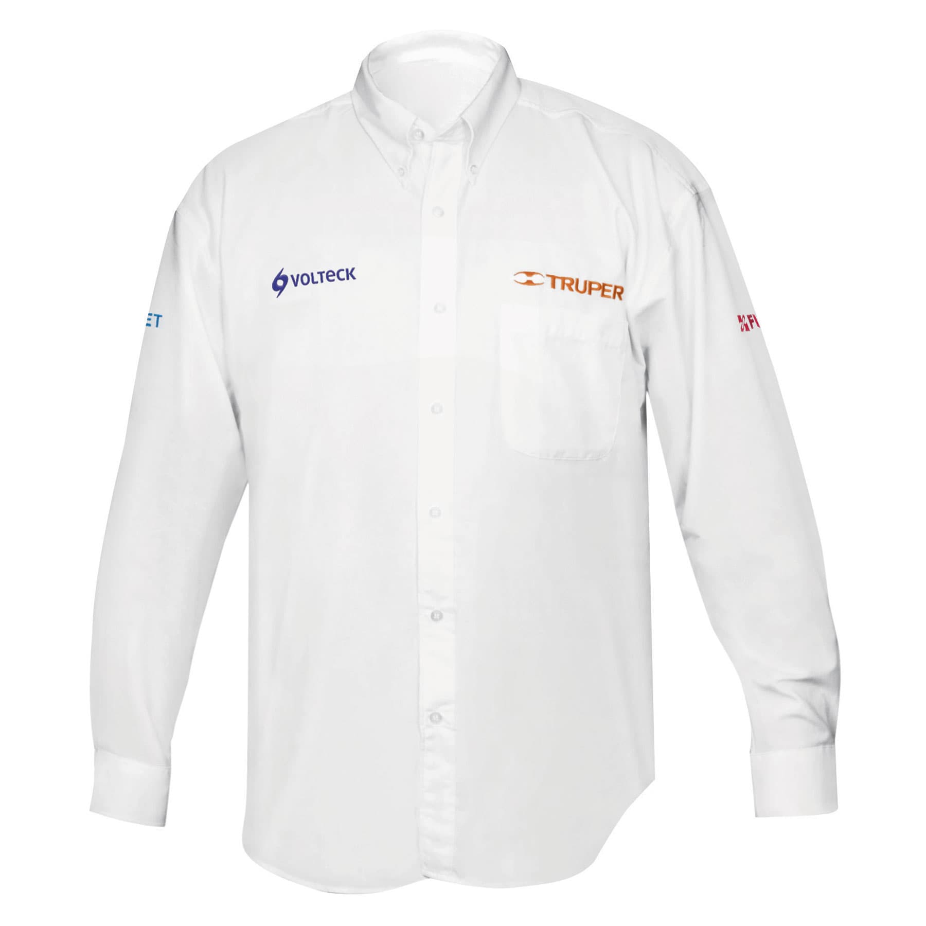CAMISA BLANCA PARA CABALLERO, MANGA LARGA TALLA CH, TRUPER
