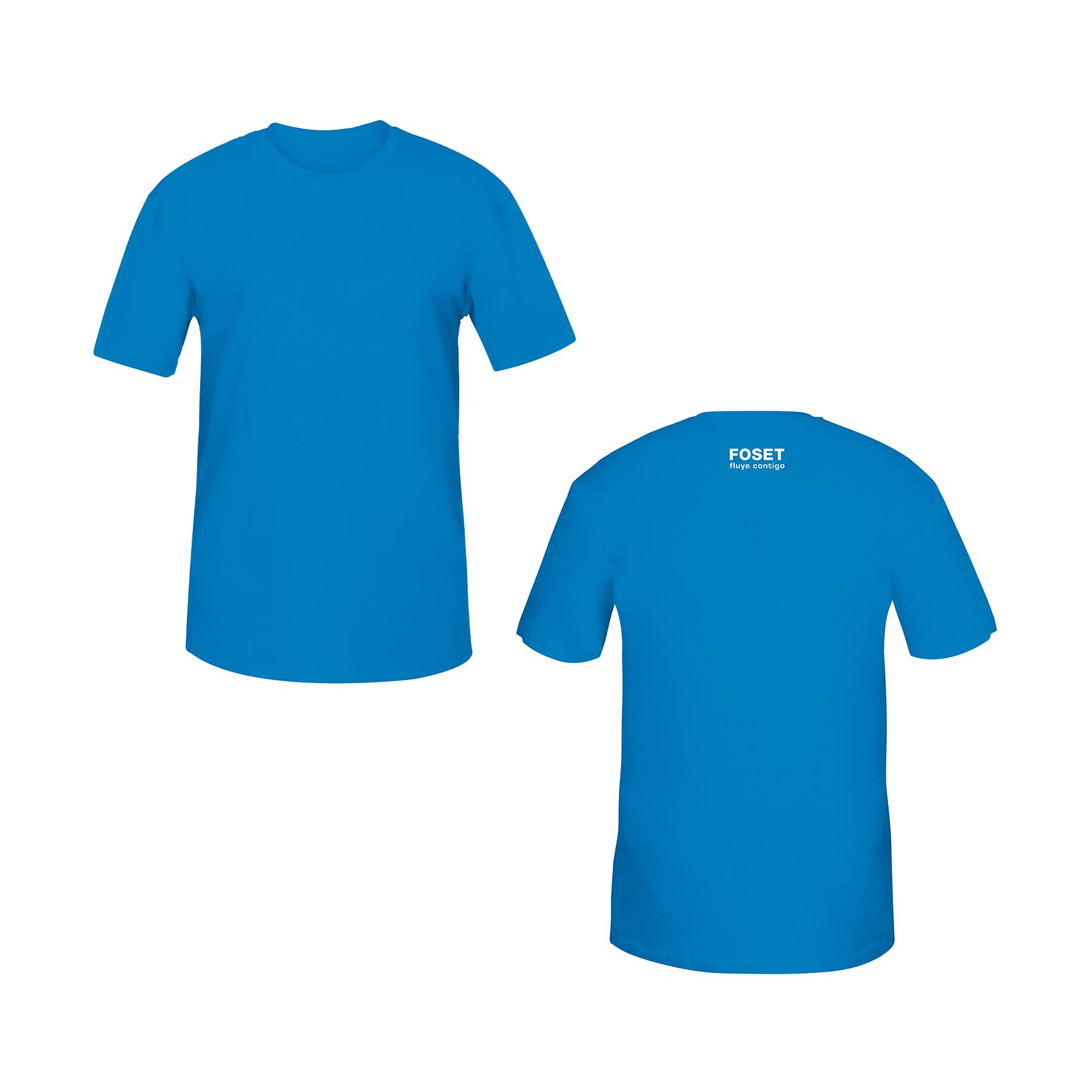 CAMISETA 100% ALGODÓN, FOSET, TALLA 40