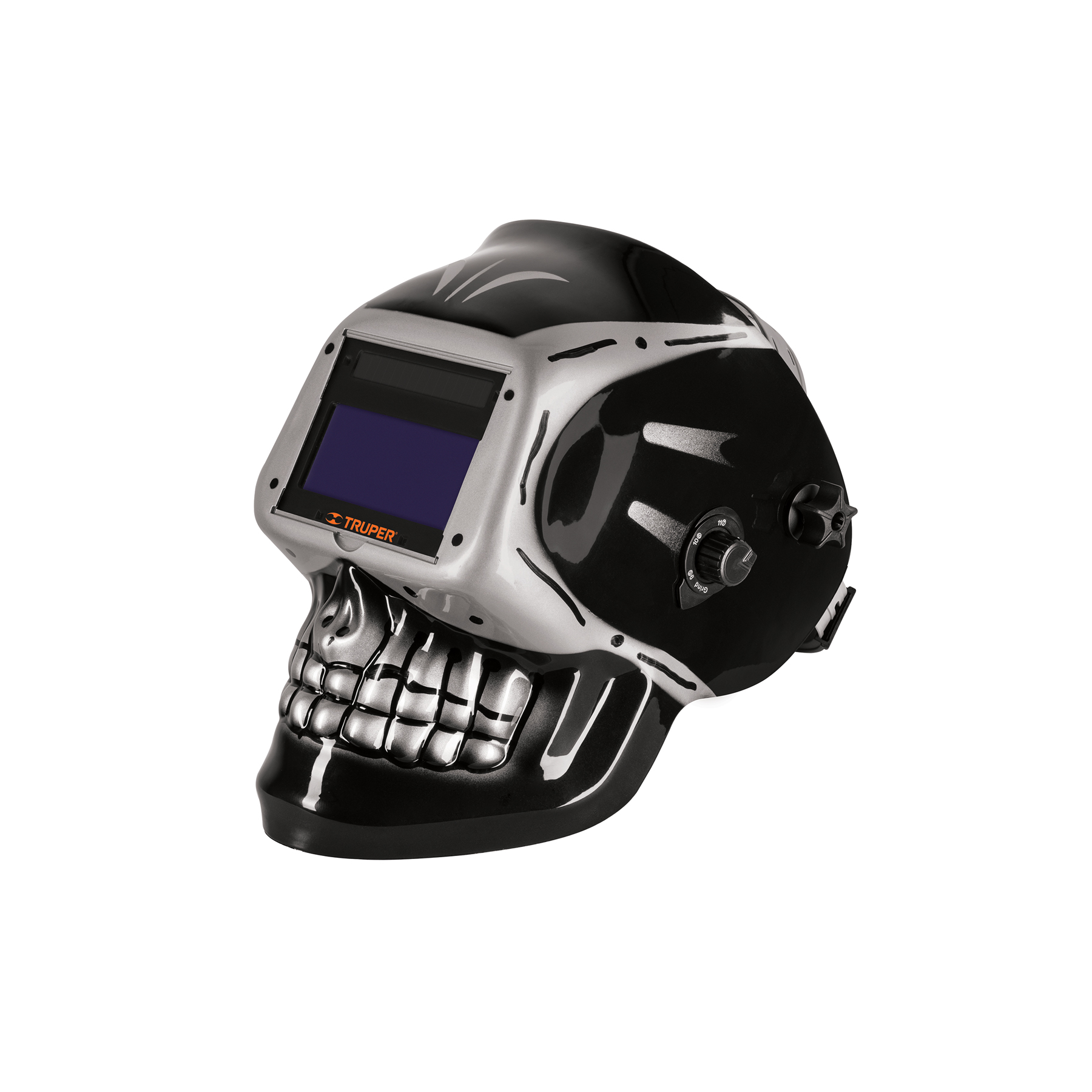CARETA MODELO CALAVERA,ELECTRÓNICA PARA SOLDAR,SOMBRA 9 A 13