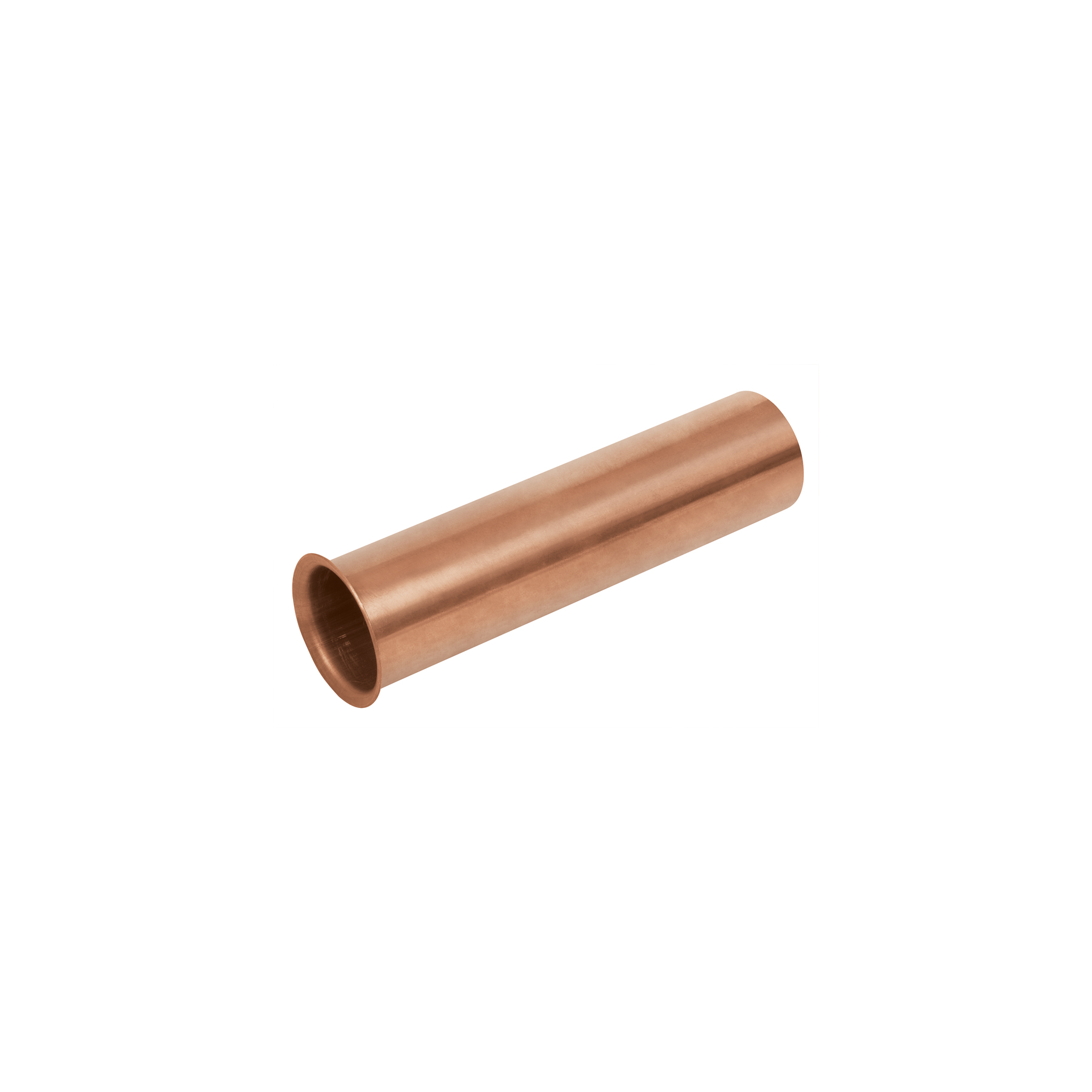 CASQUILLO DE COBRE P/ CONTRACANASTA FREGADERO, 15 CM, 1-1/2'