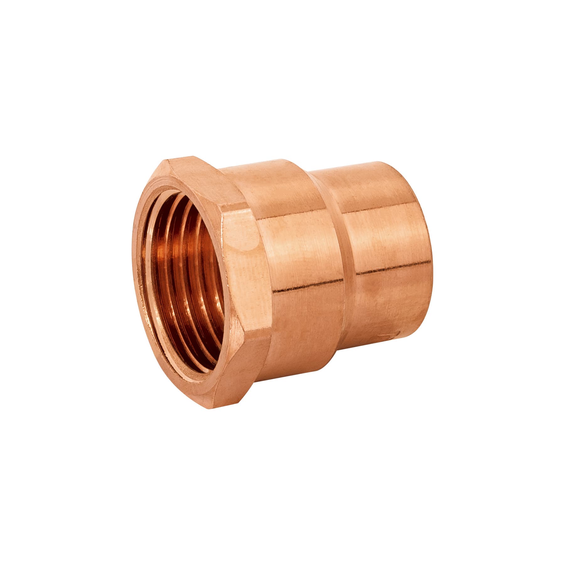 CONECTOR DE COBRE, ROSCA INTERIOR 1/2', FOSET