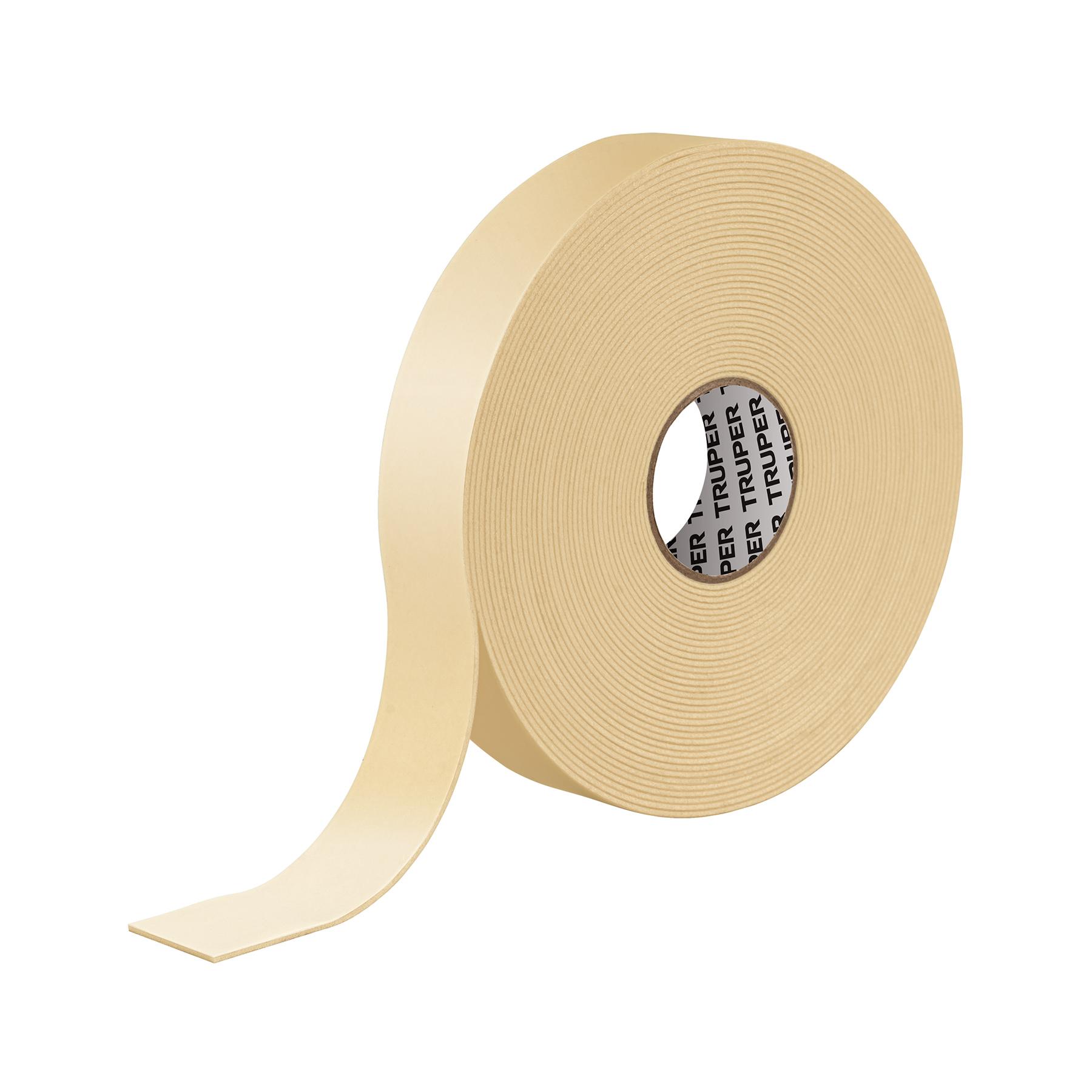 CINTA DOBLE CARA DE 25 MM X 10 M, TRUPER