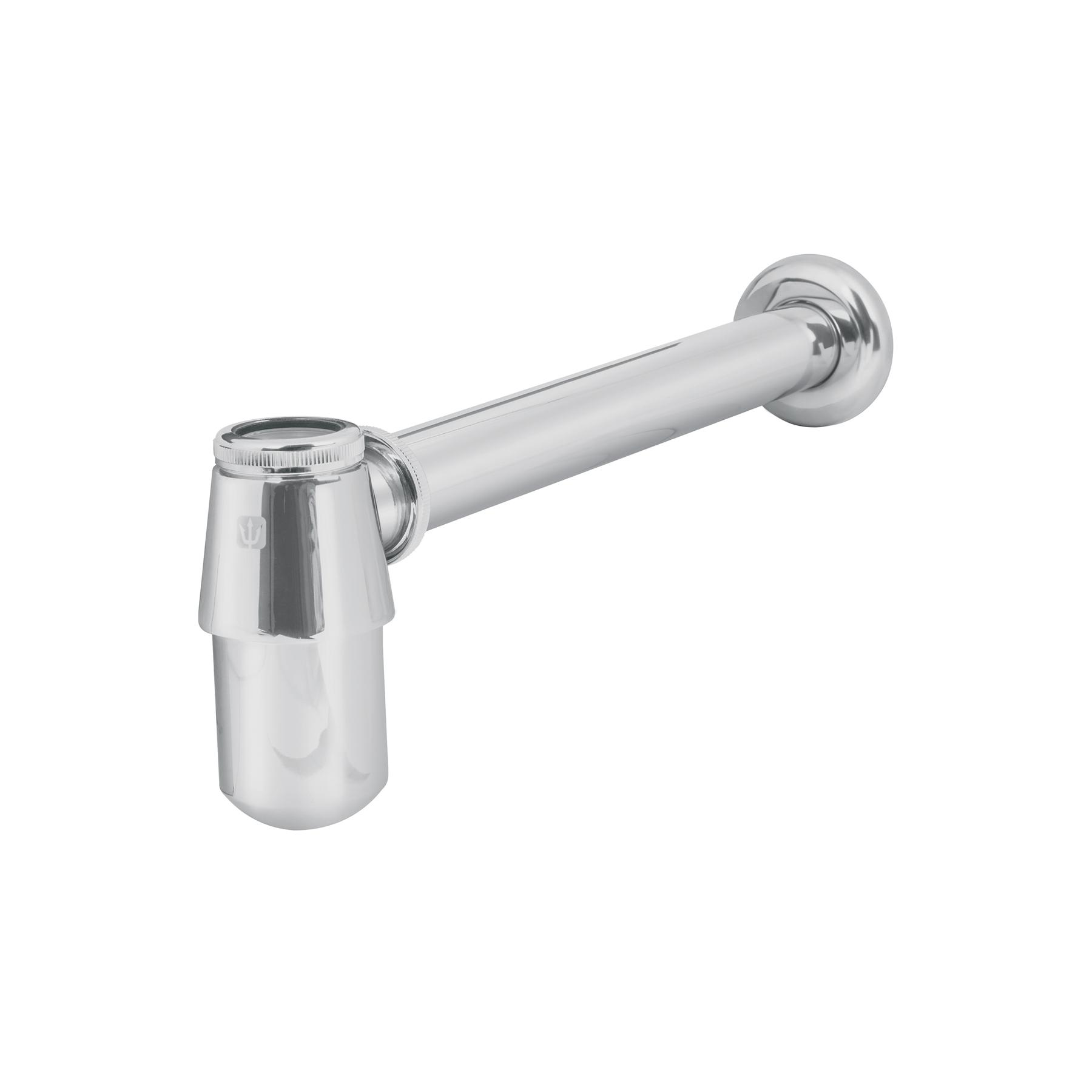 CÉSPOL DE BOTE PARA LAVABO SIN CONTRA, CROMO, 1-1/4', FOSET