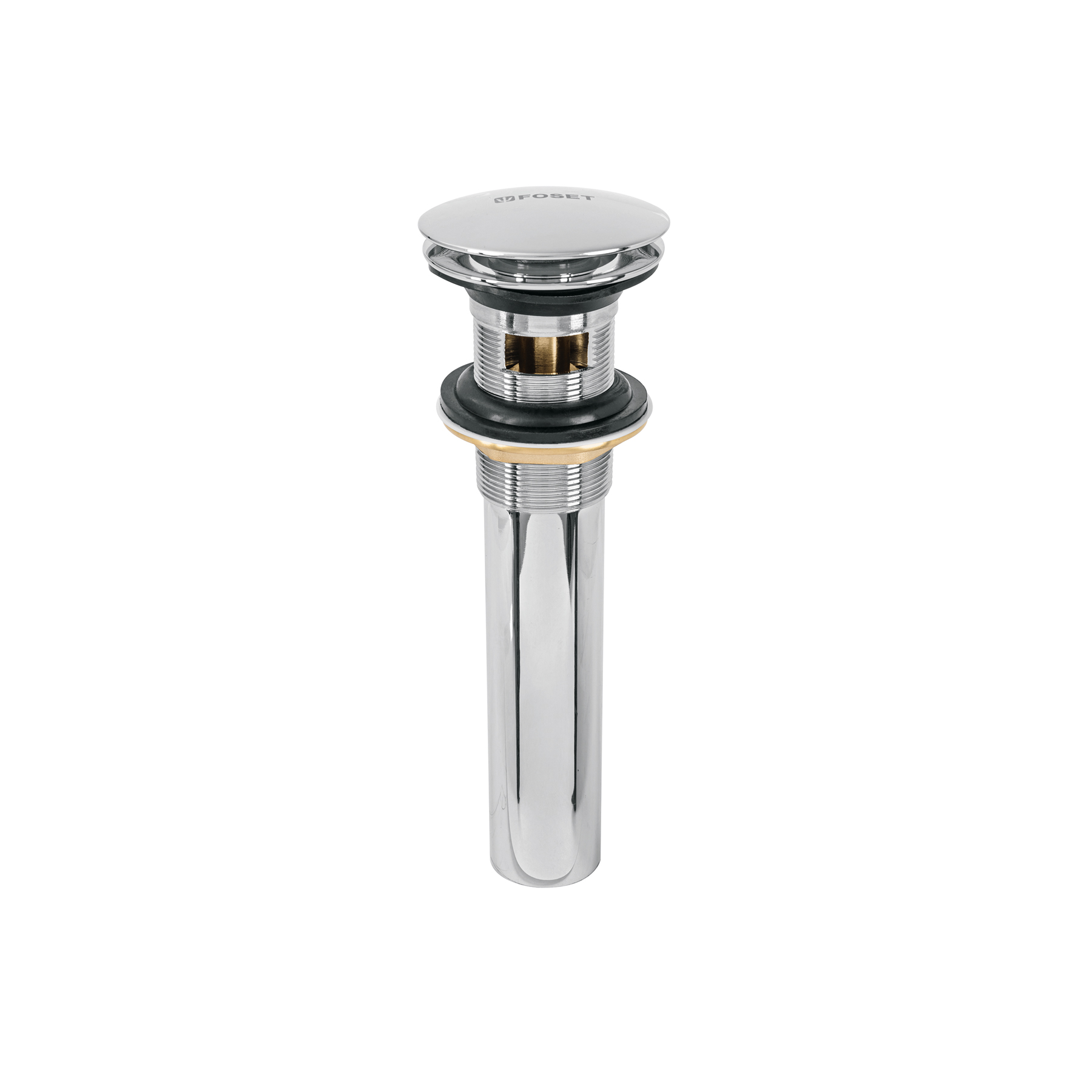 "CONTRA PARA LAVABO 1-1/4"", TIPO HONGO, LATÓN"