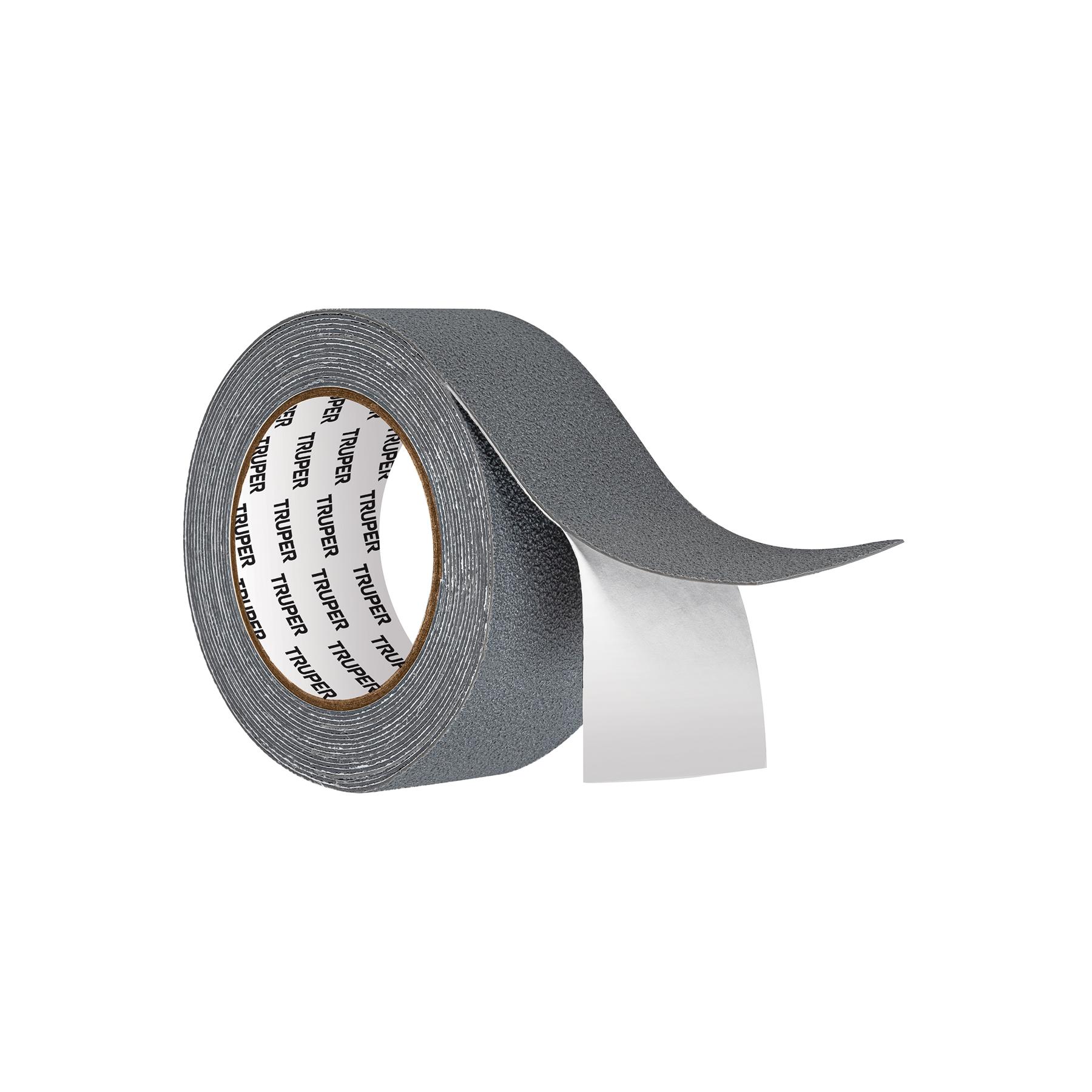 ROLLO DE 5 M CINTA ANTIDERRAPANTE 50MM GRIS P/ÁREAS HÚMEDAS