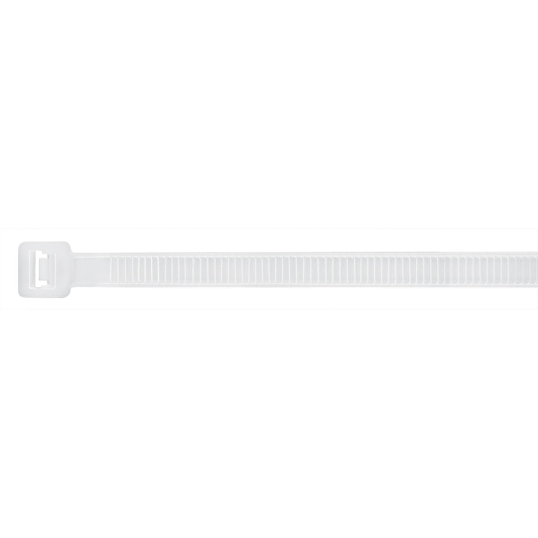 BOLSA CON 10 CINCHOS PLÁSTICOS 175 LB, 900X9 MM, NATURALES