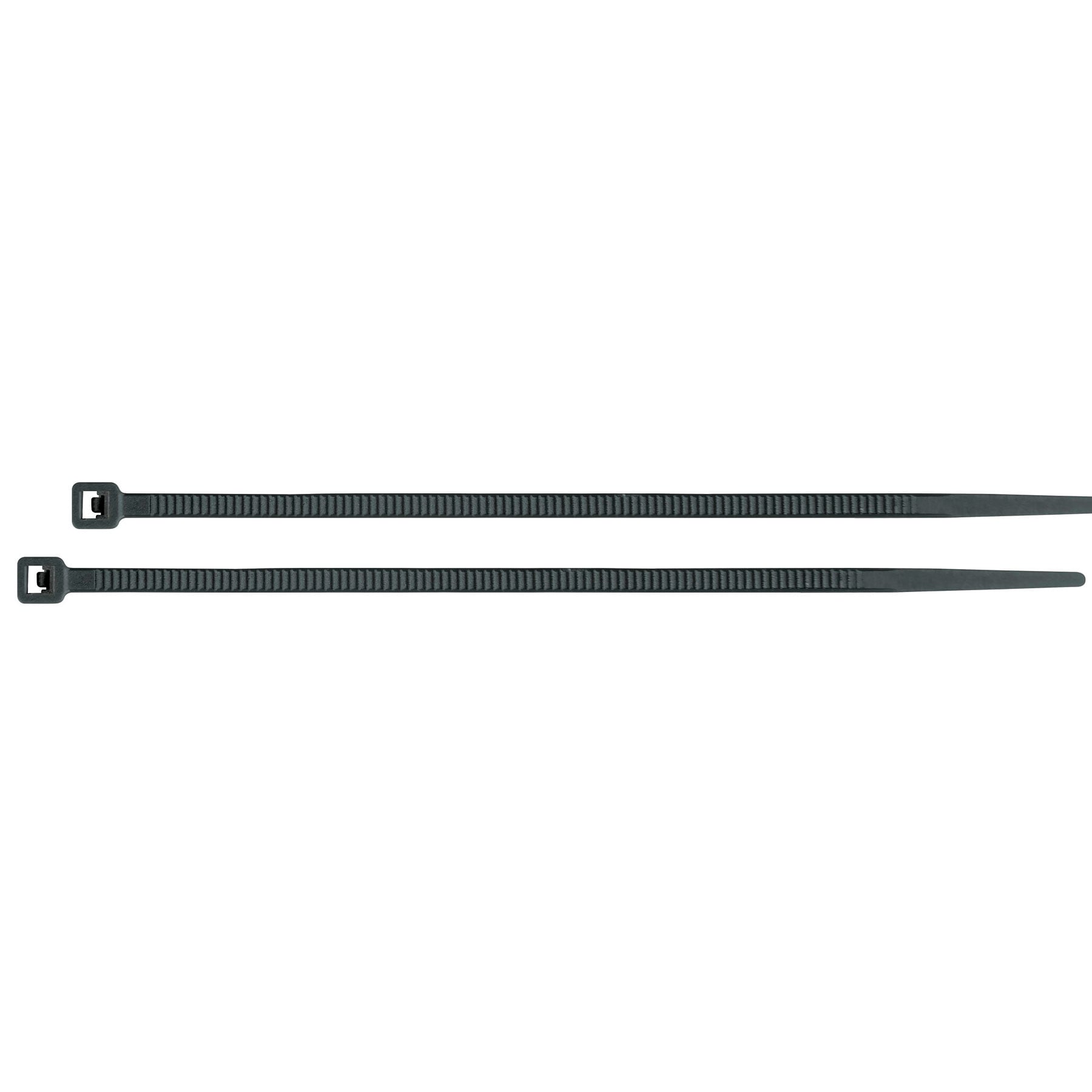 BOLSA CON 25 CINCHOS PLÁSTICOS 50 LB, 600X4.5 MM, NEGROS