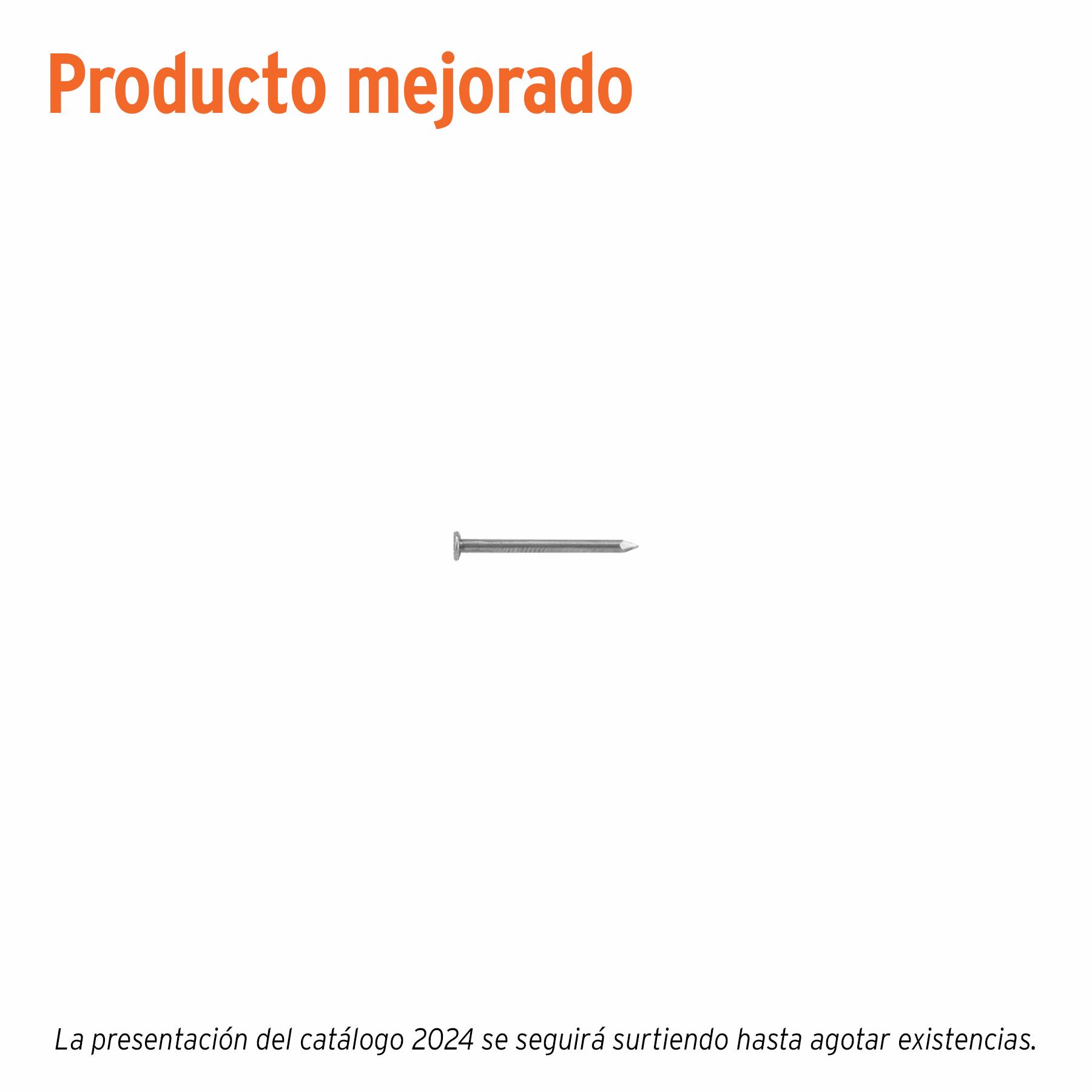 BOLSA CON 1 KG DE CLAVO ESTÁNDAR 1' CON CABEZA, FIERO