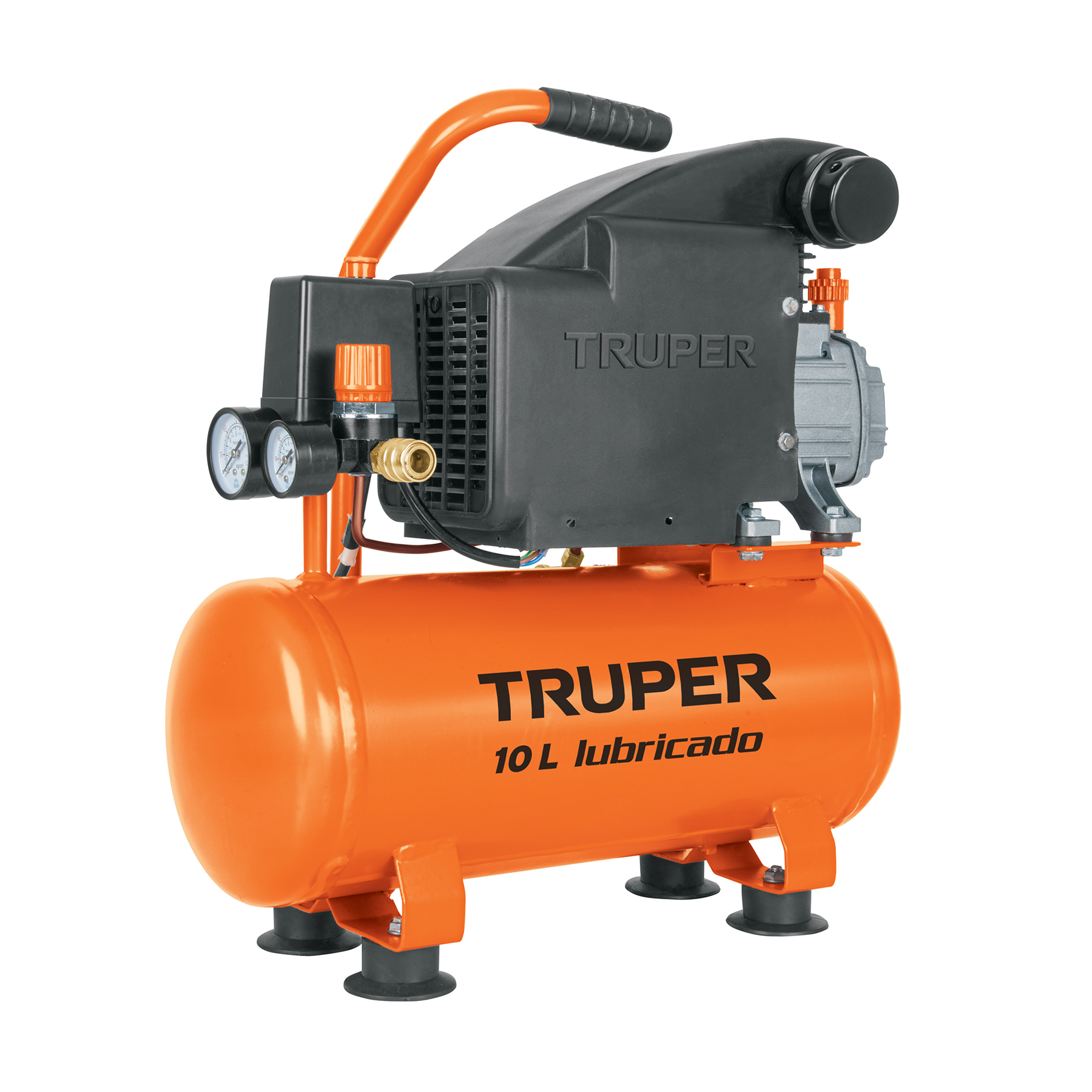 COMPRESOR DE AIRE HORIZONTAL 2 HP DE 10 L, 127 V
