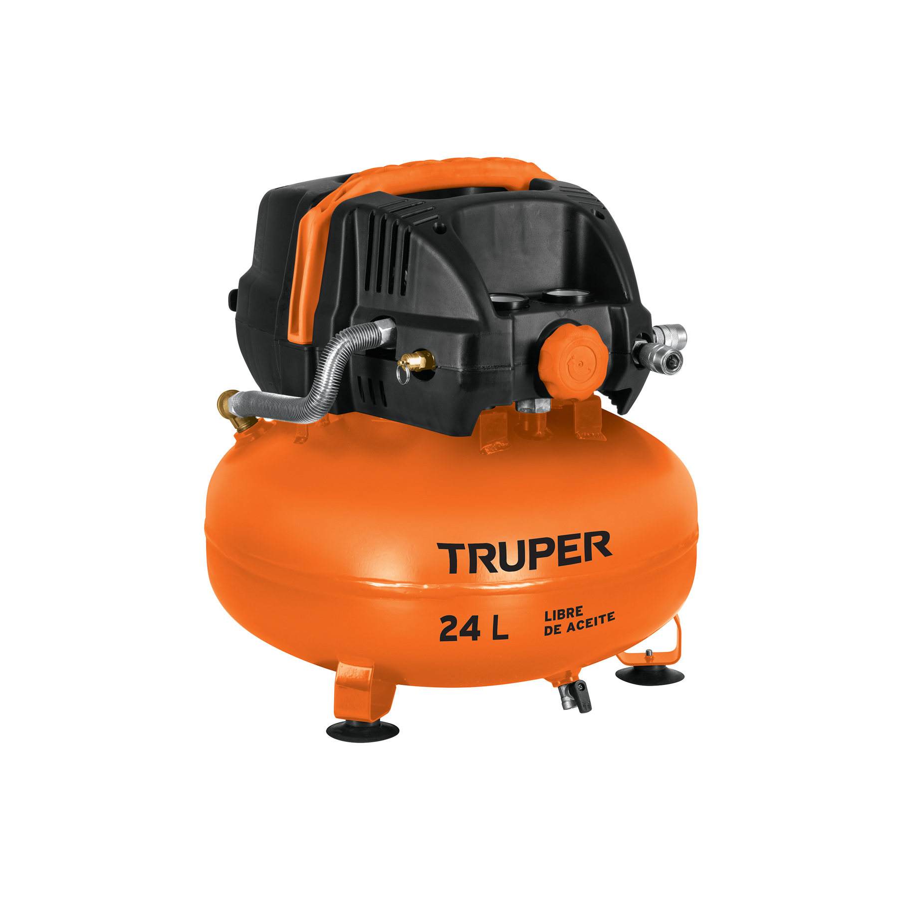 COMPRESOR DE AIRE LIBRE DE ACEITE,24L,2-2/3HP (POTENCIA MÁX)