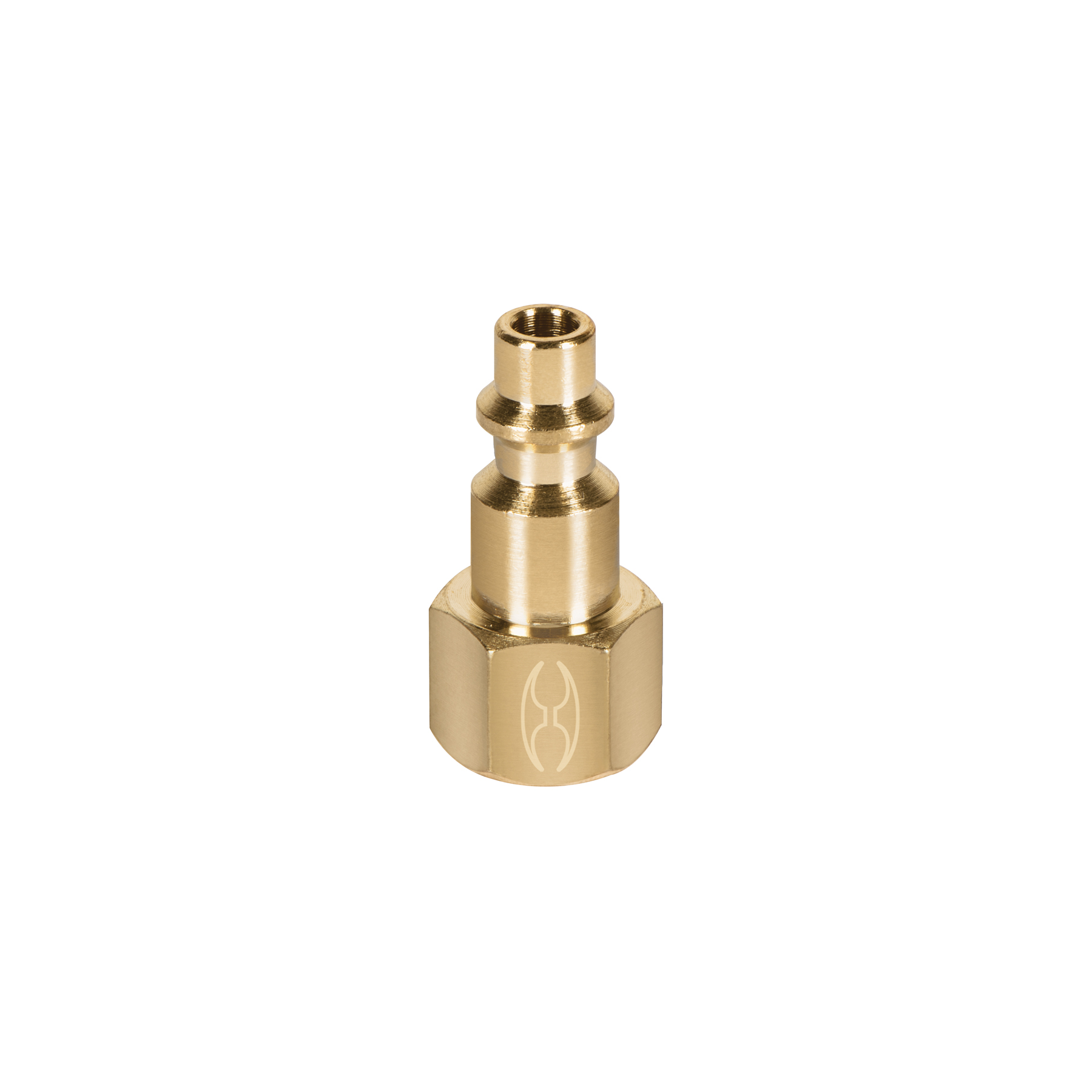 CONECTOR RÁPIDO DE LATÓN, TIPO F, CUERDA 1/4' NPT, HEMBRA