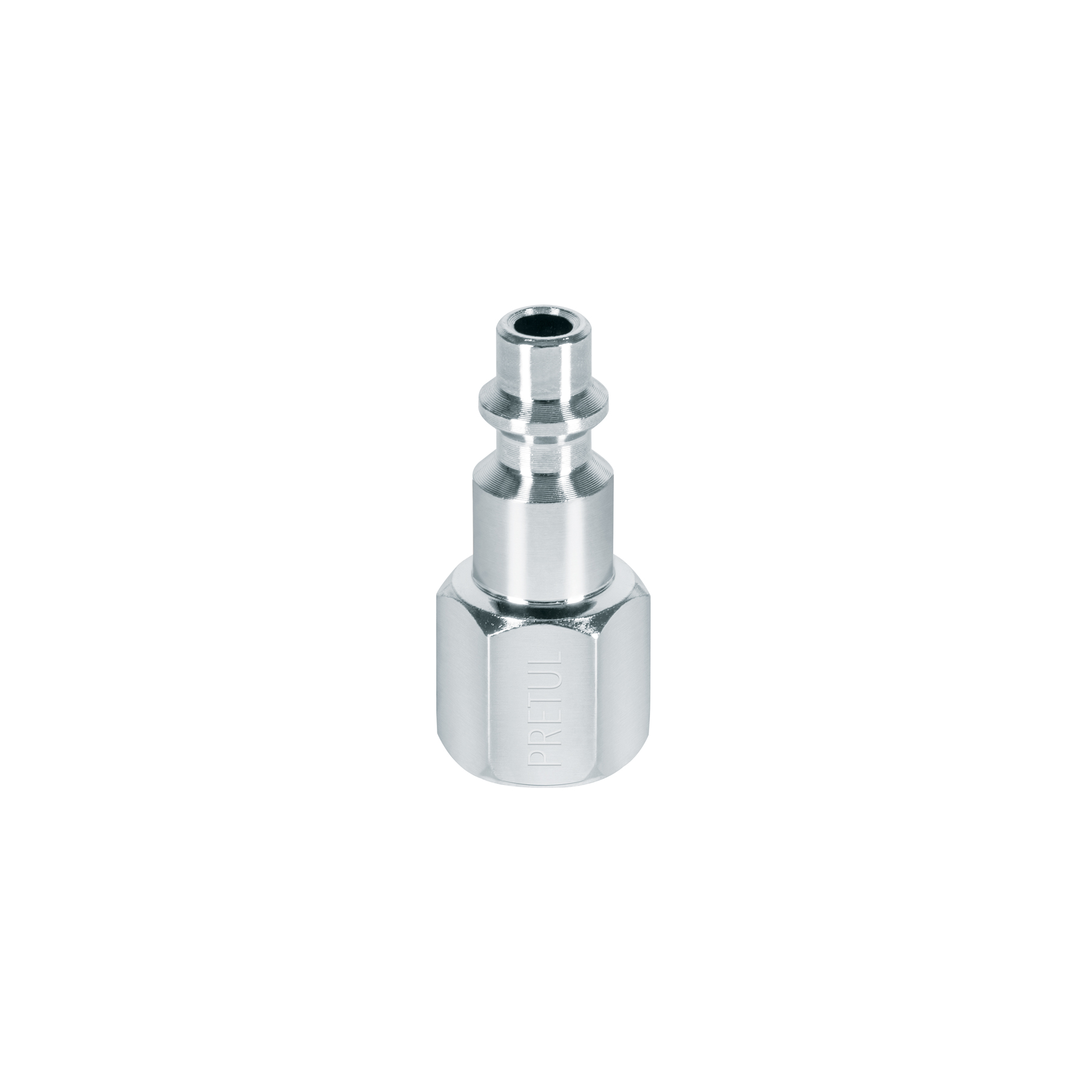 CONECTOR RÁPIDO, TIPO M, CUERDA 1/4 NPT, HEMBRA PRETUL