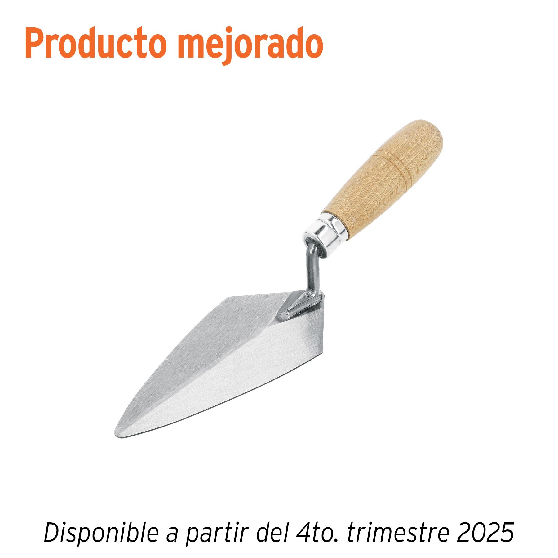 CUCHARA PARA ALBAÑIL 7' TIPO FILADELFIA, PRETUL