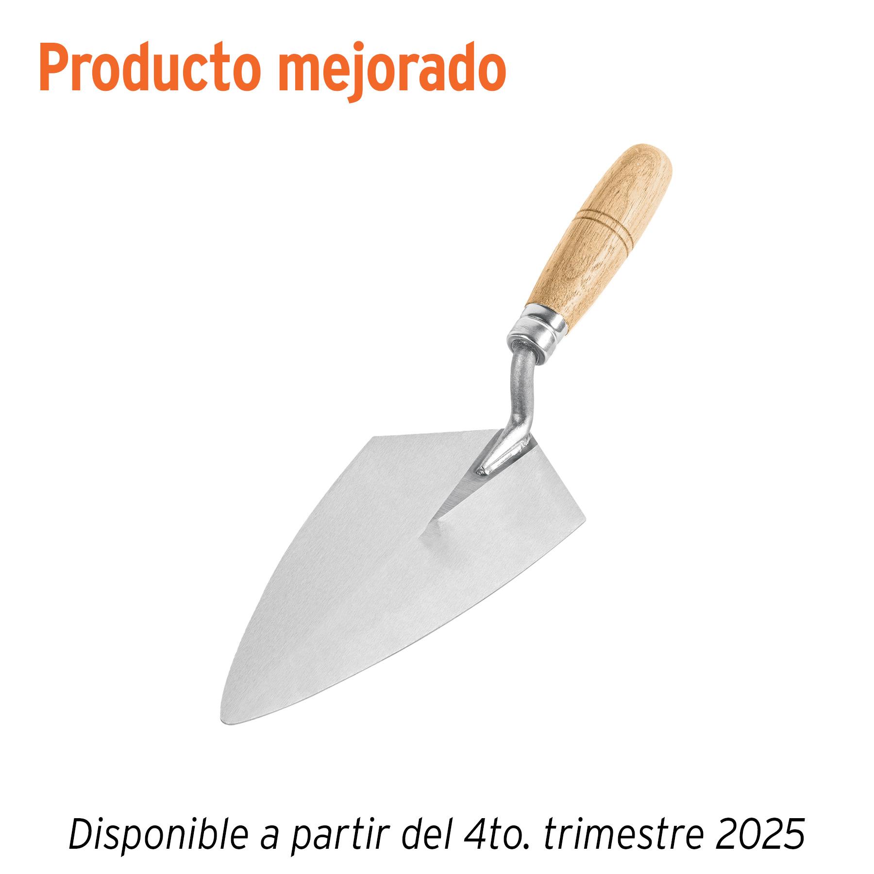 CUCHARA PARA ALBAÑIL 9' TIPO FILADELFIA, PRETUL