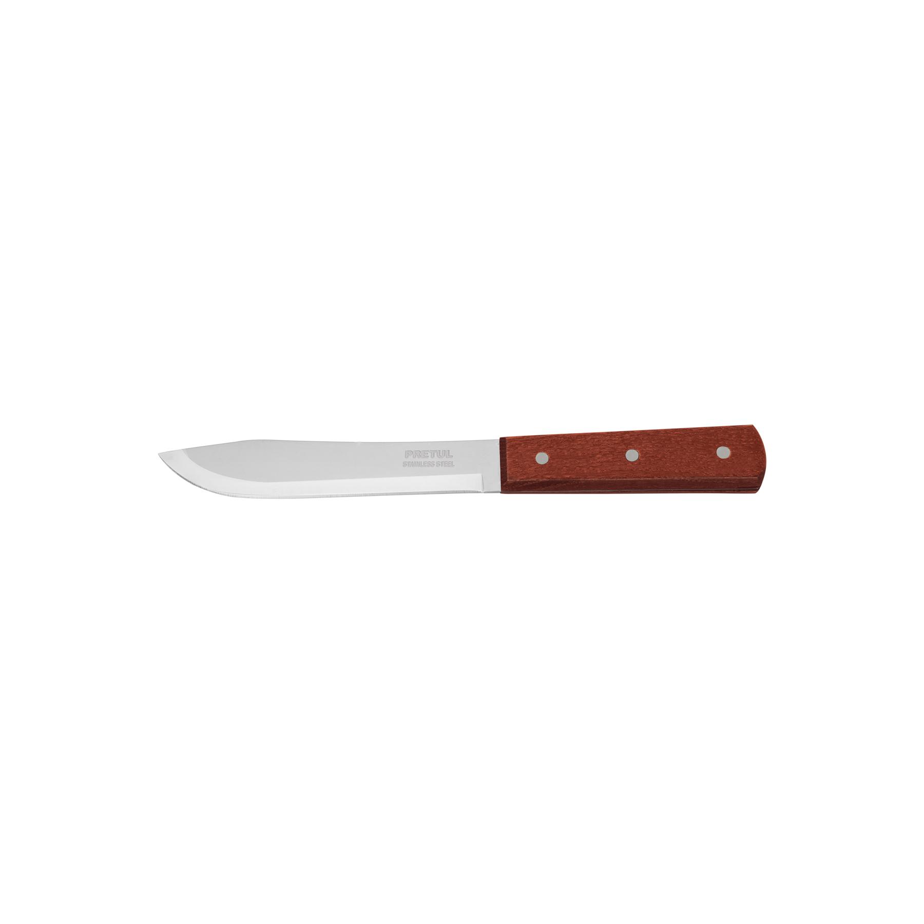 CUCHILLO CEBOLLERO 6' MANGO DE MADERA, PRETUL