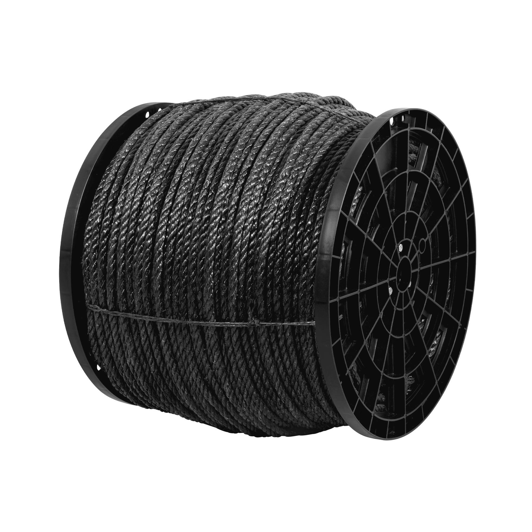 KILO CUERDA NEGRA PP 11 MM, ROLLO 20 KG