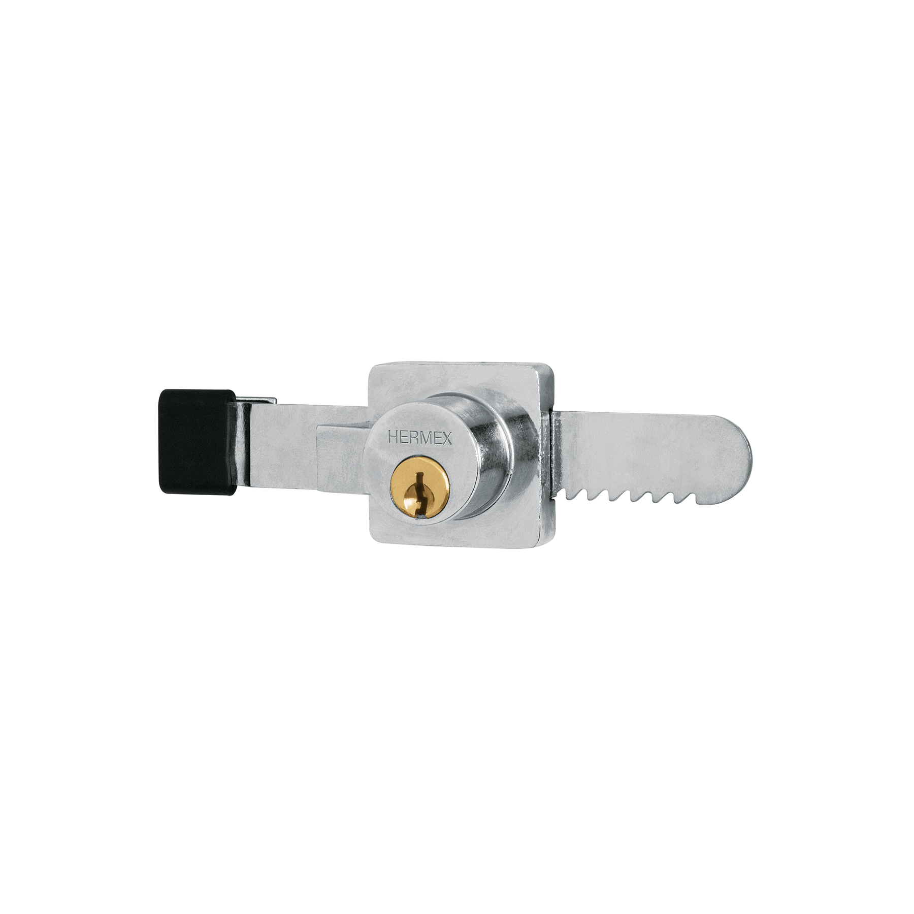 CERRADURA PARA VITRINA, HERMEX