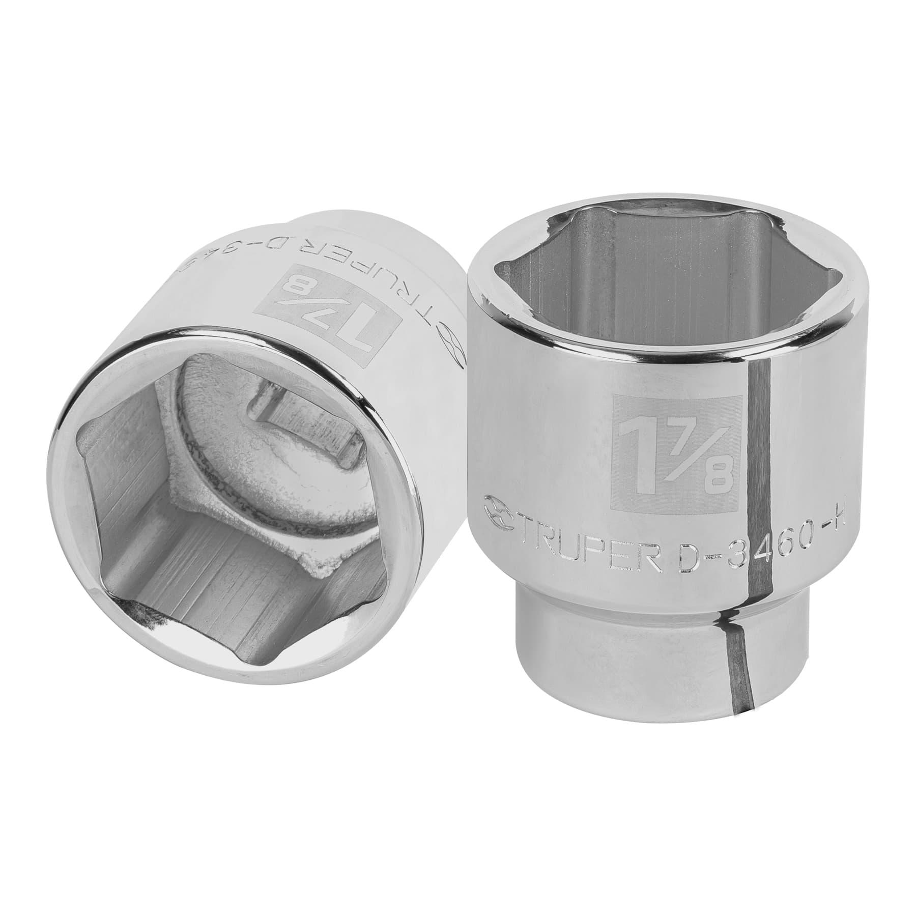 DADO DE 1-7/8', 6 PUNTAS, CUADRO 3/4', TRUPER