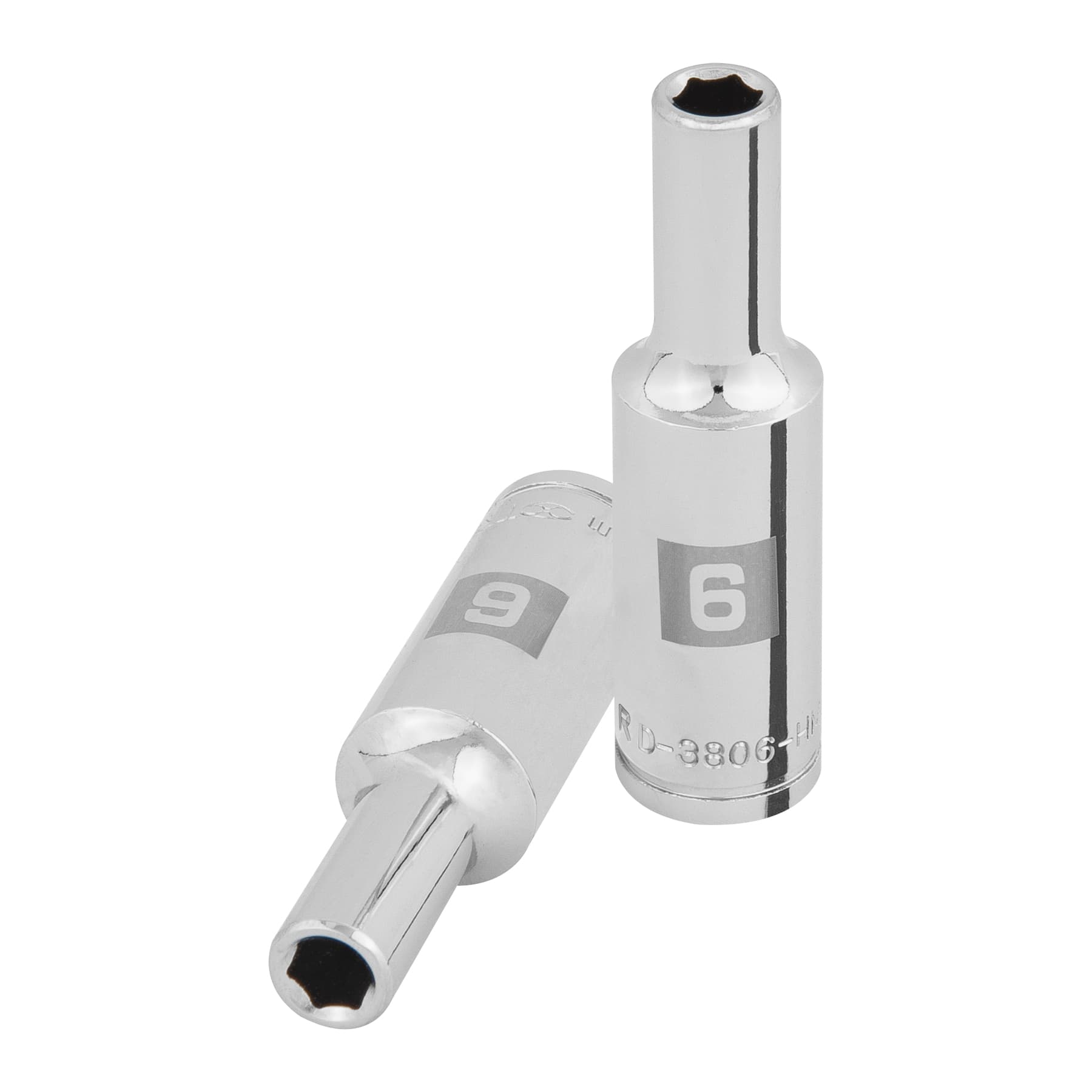 DADO LARGO DE 6 MM, 6 PUNTAS, CUADRO 3/8', TRUPER