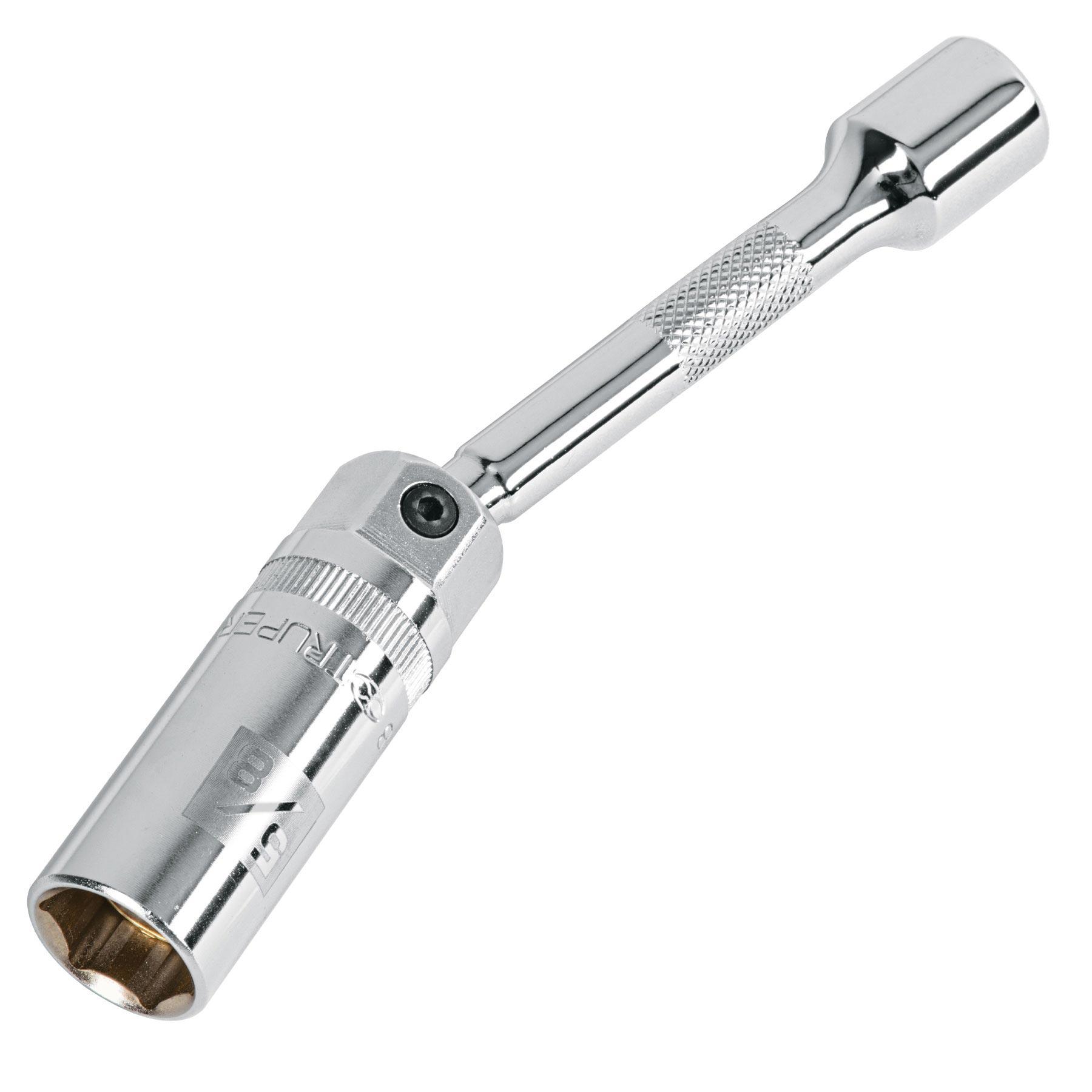 DADO P/BUJÍAS CUADRO 3/8' ARTICULADO 5/8', EXTENSIÓN 6'