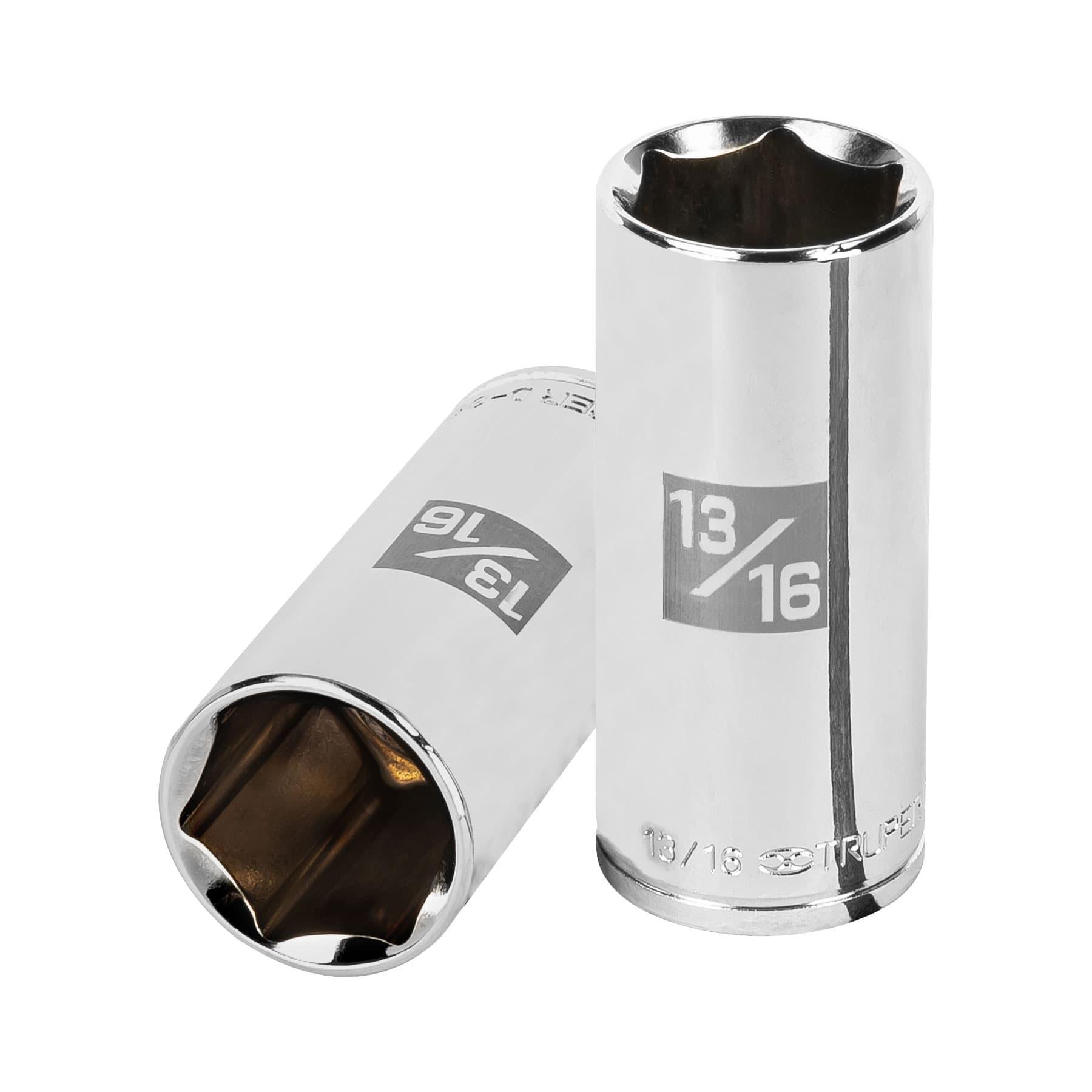 DADO LARGO DE 13/16', 6 PUNTAS, CUADRO 3/8', TRUPER